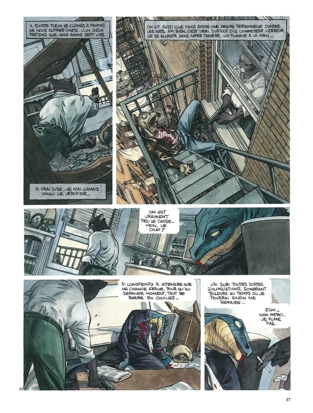 Blacksad Volume 1 page 36