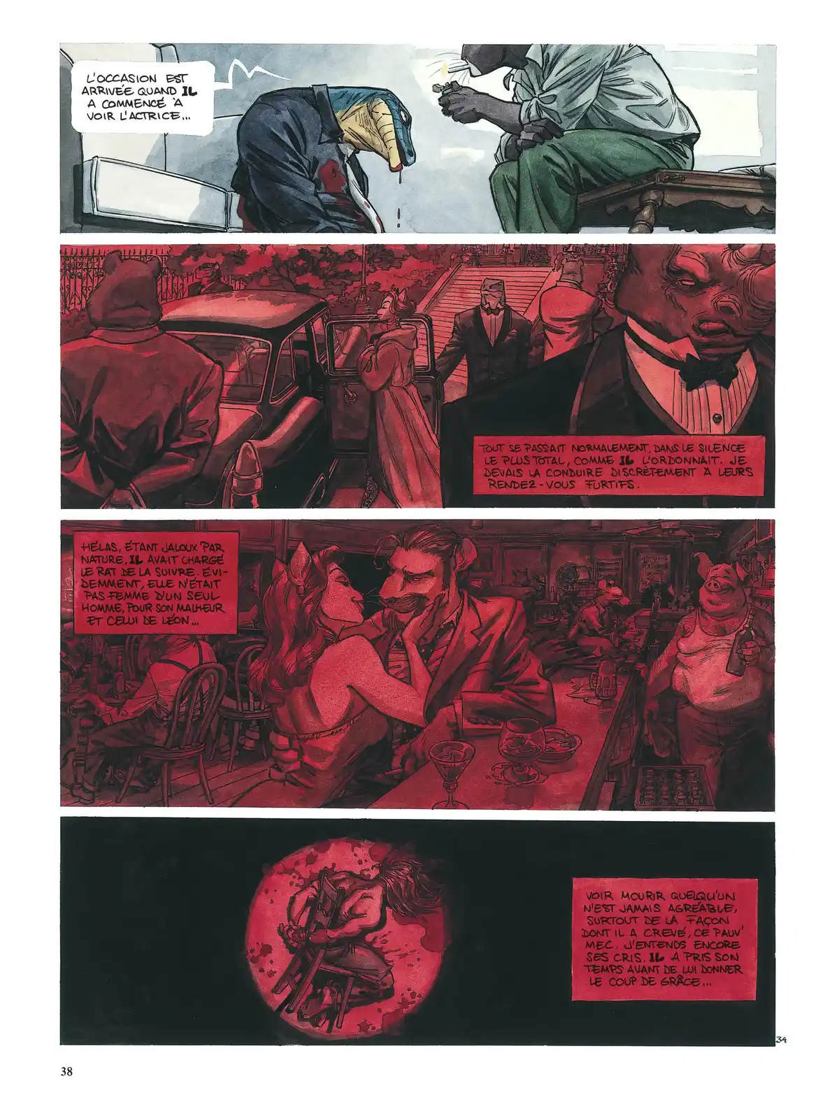 Blacksad Volume 1 page 37