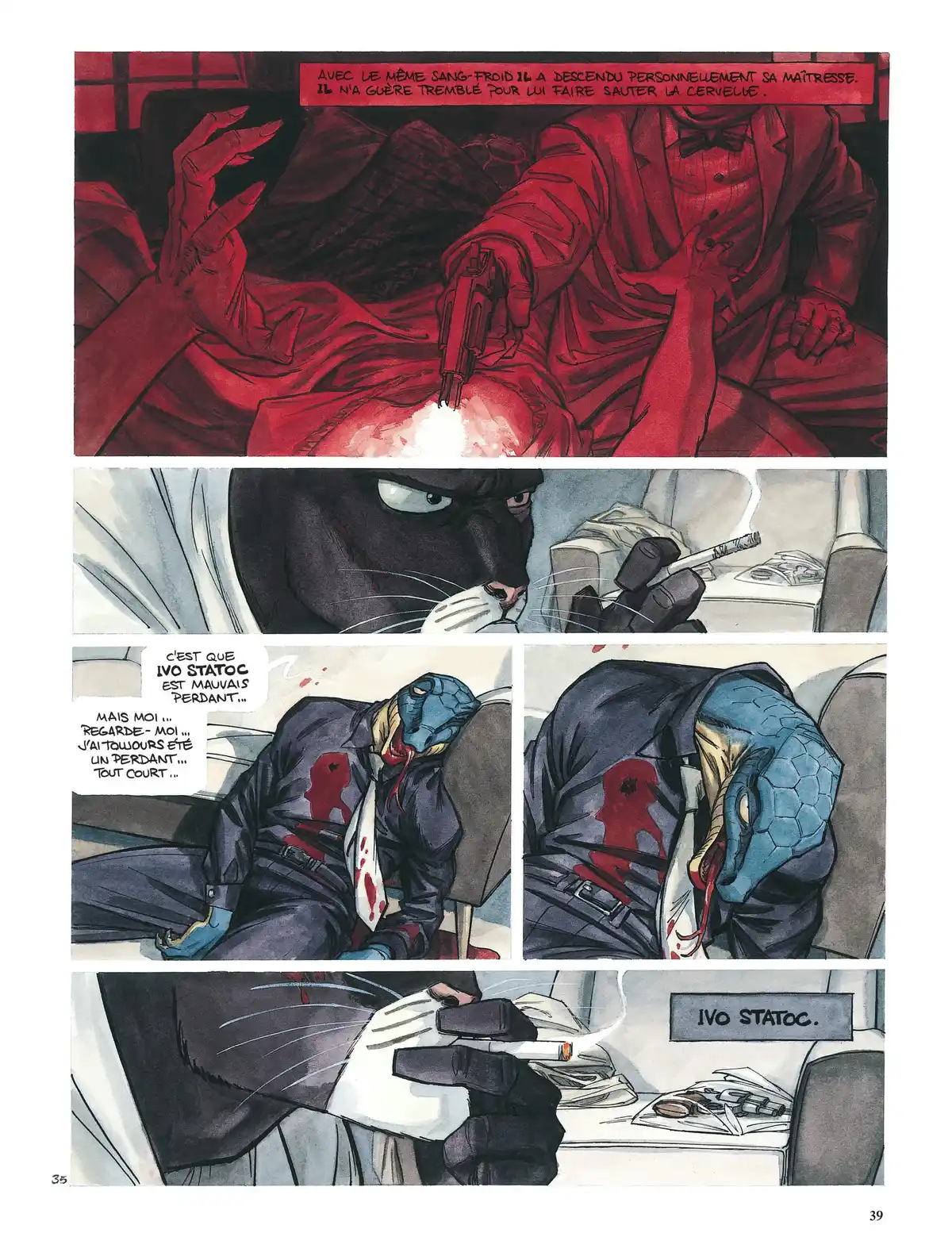 Blacksad Volume 1 page 38