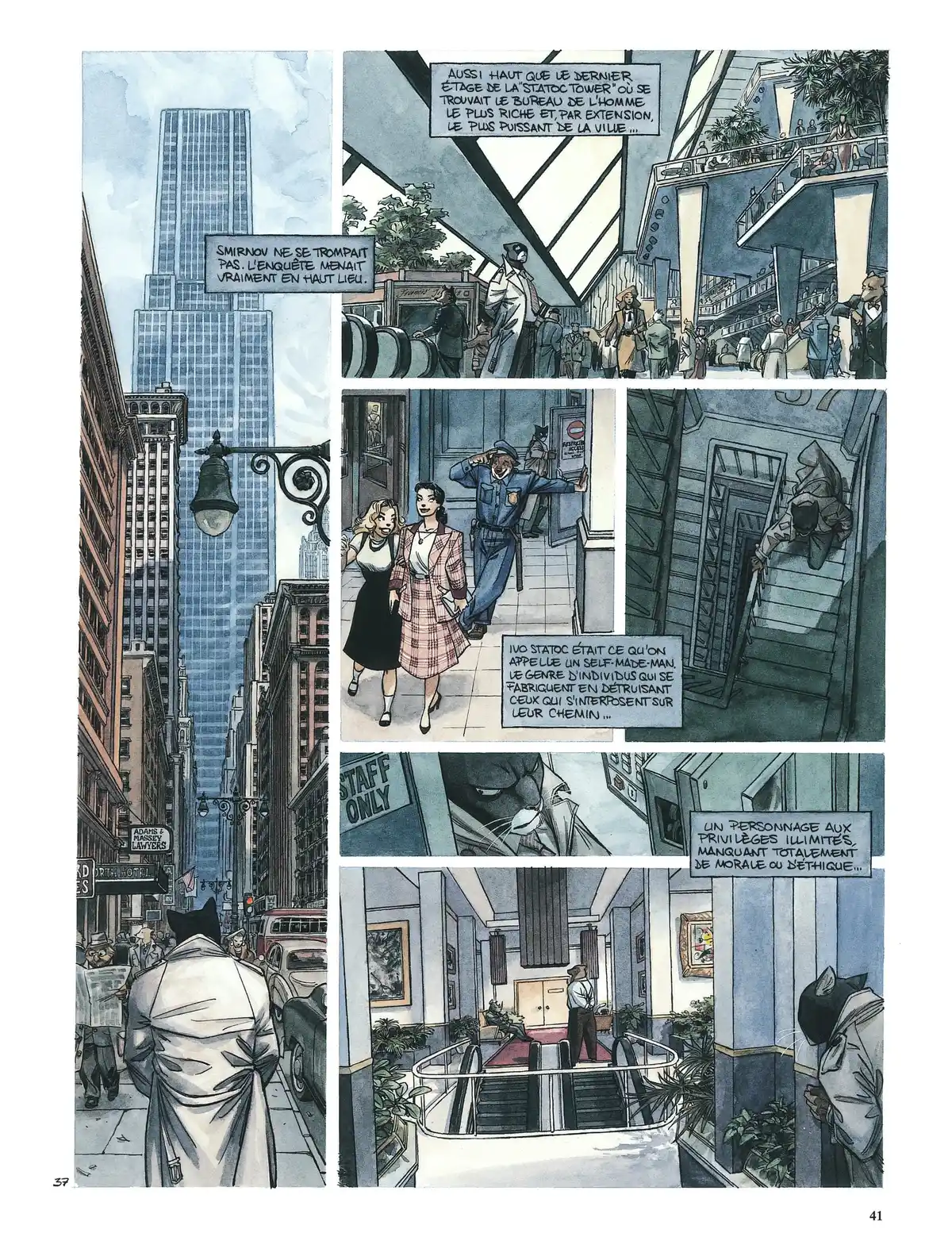 Blacksad Volume 1 page 40