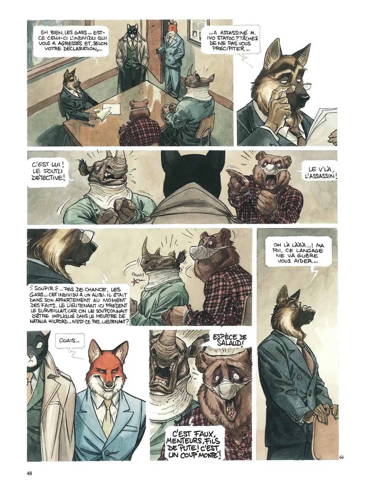 Blacksad Volume 1 page 47