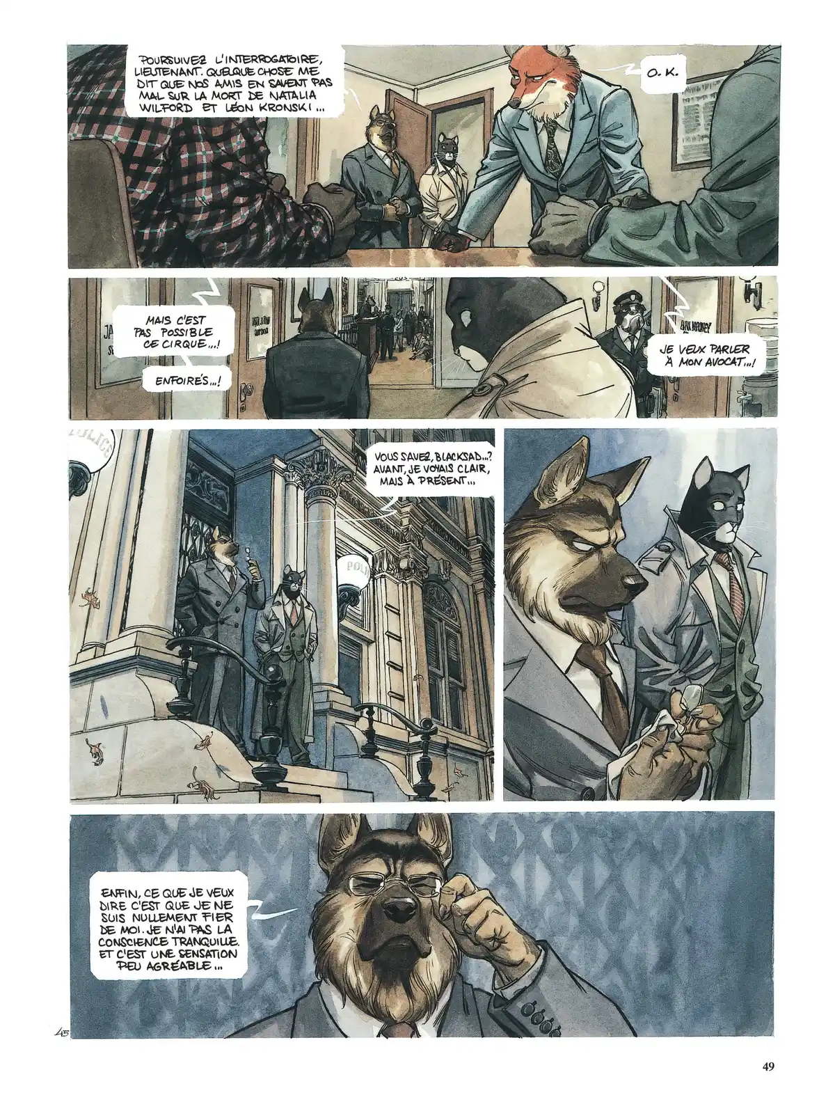 Blacksad Volume 1 page 48