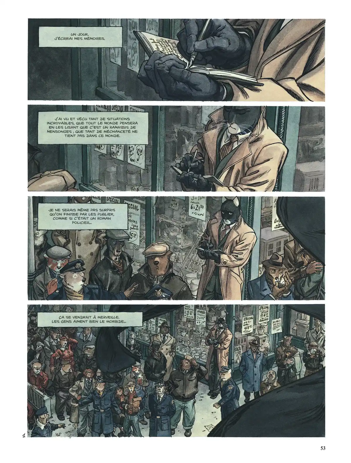 Blacksad Volume 1 page 52