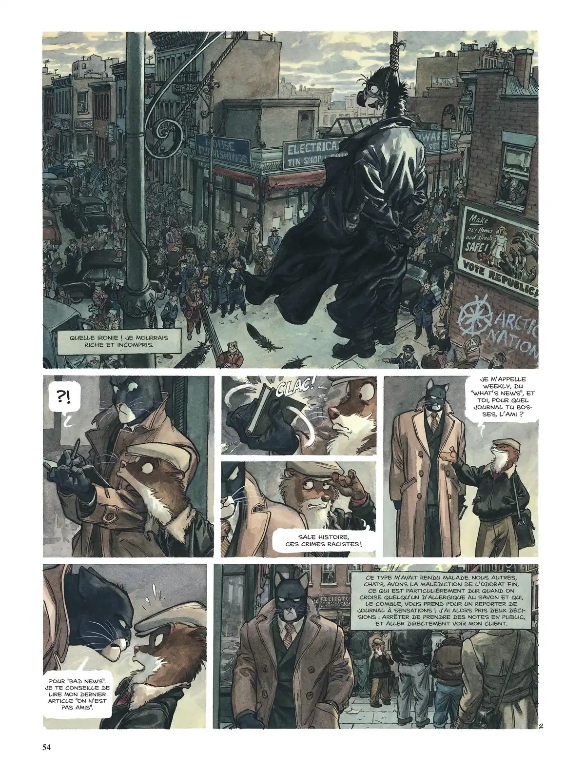Blacksad Volume 1 page 53