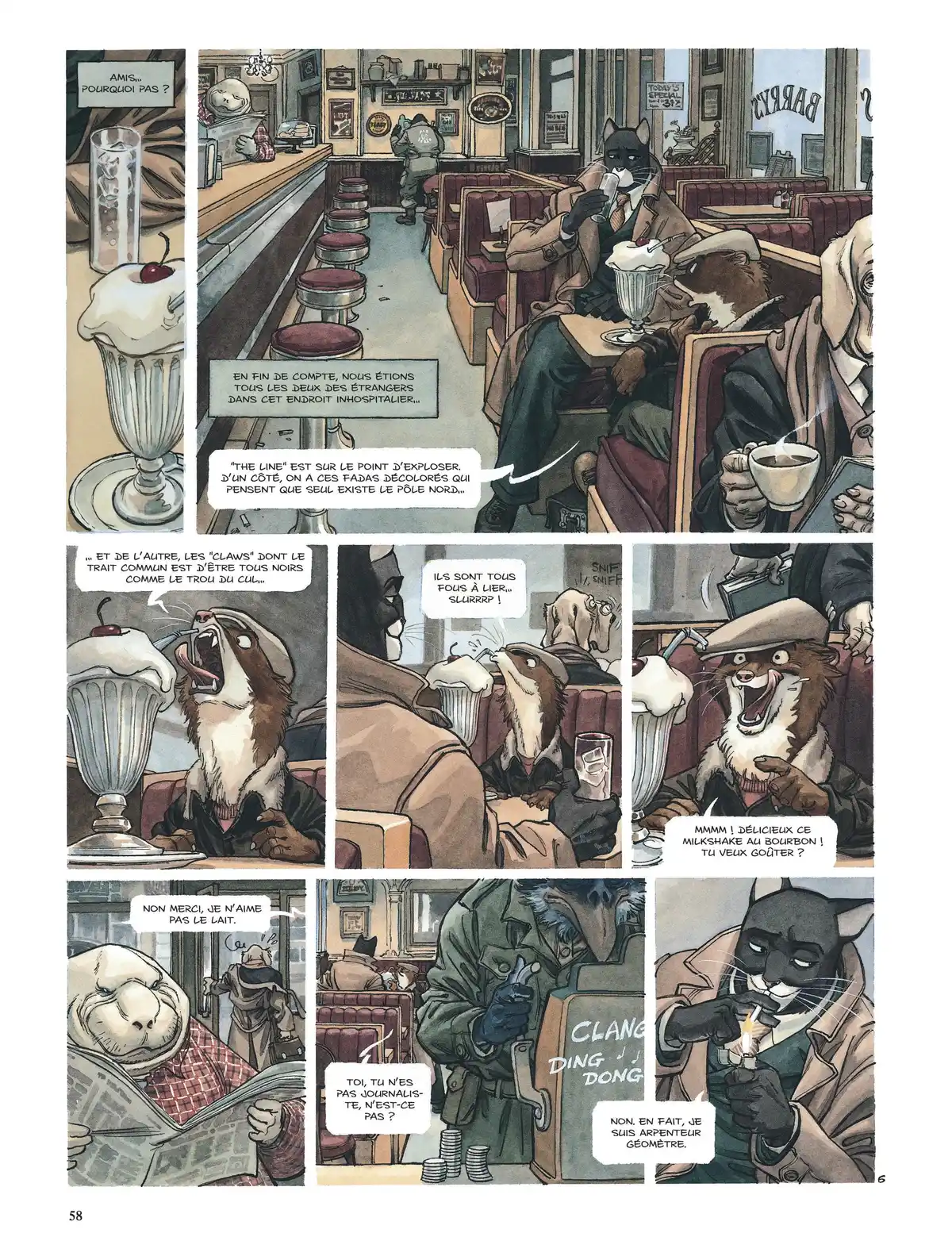 Blacksad Volume 1 page 57