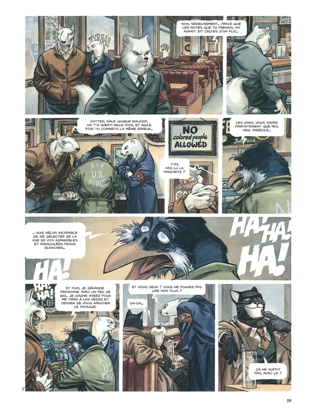 Blacksad Volume 1 page 58