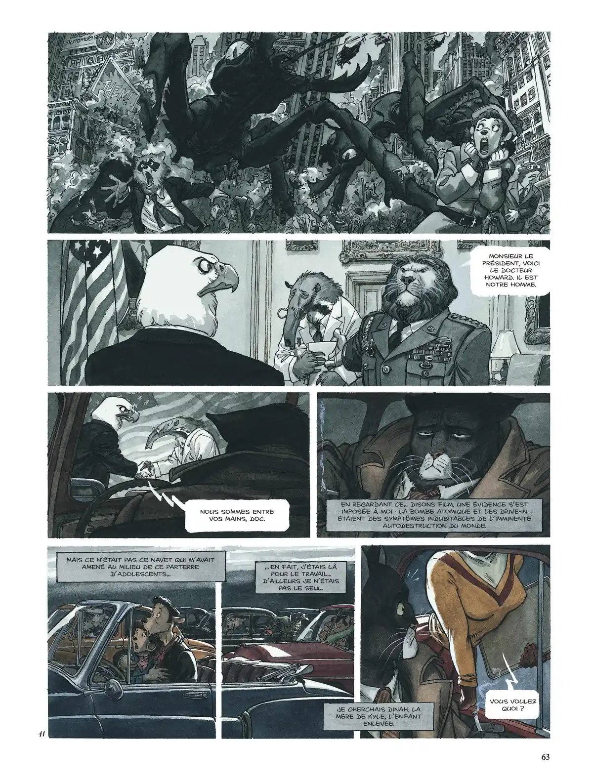 Blacksad Volume 1 page 62