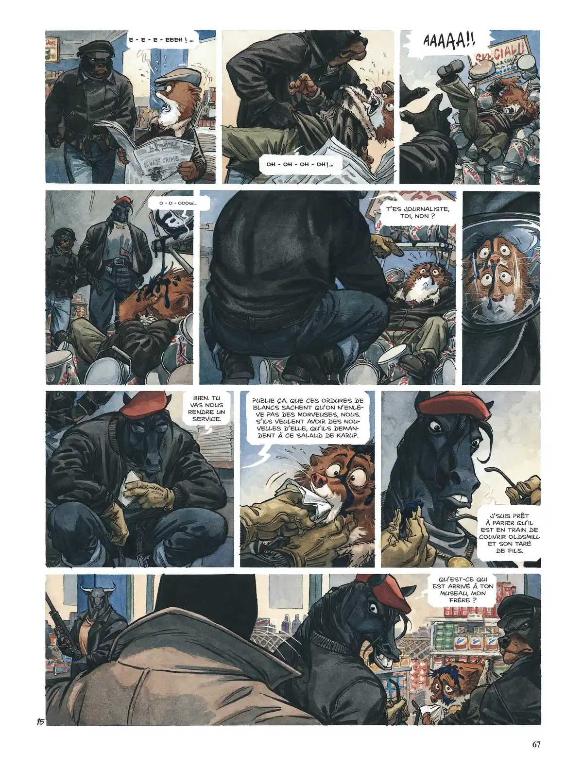 Blacksad Volume 1 page 66