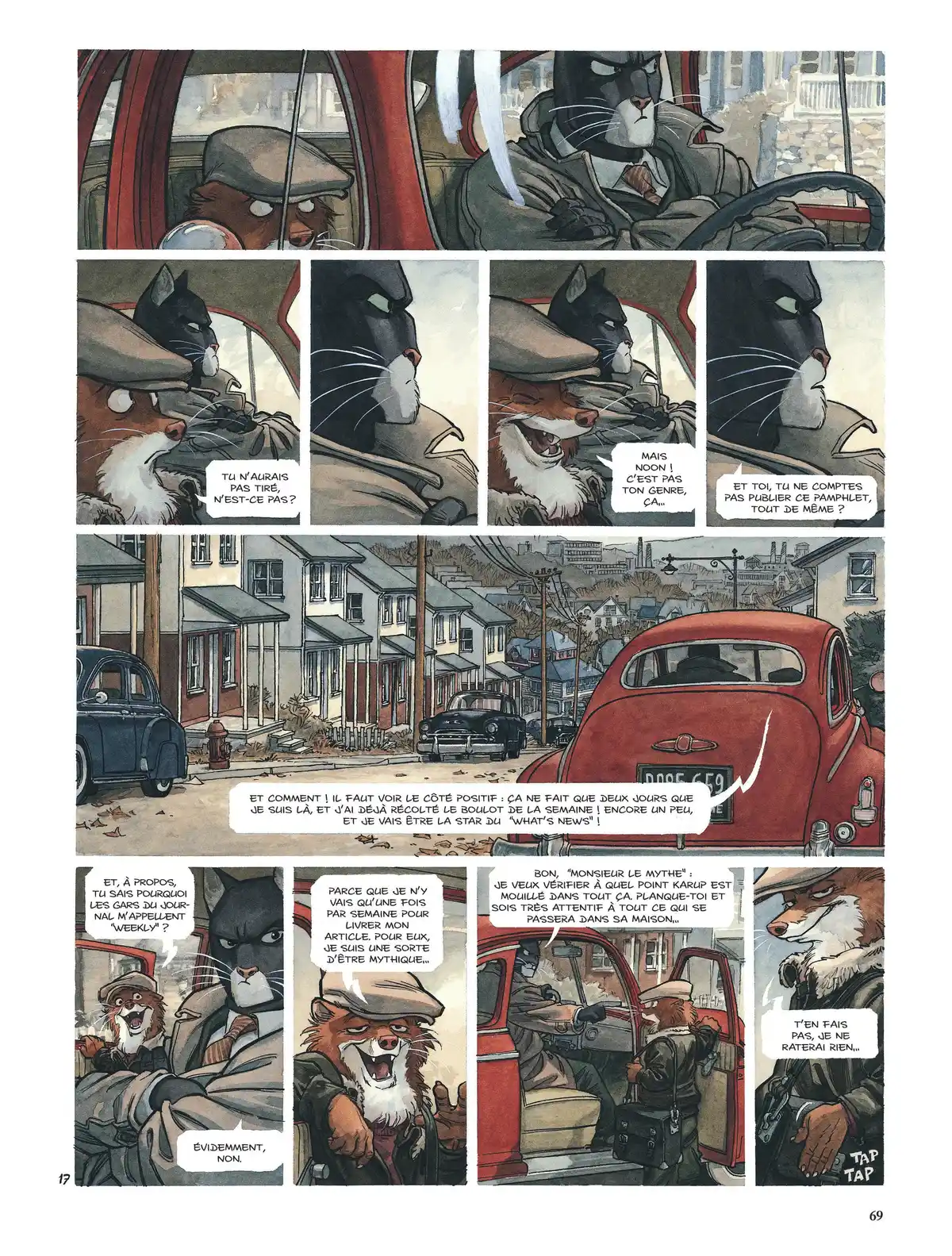 Blacksad Volume 1 page 68