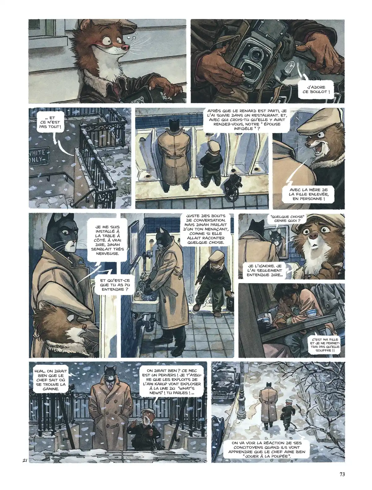 Blacksad Volume 1 page 72
