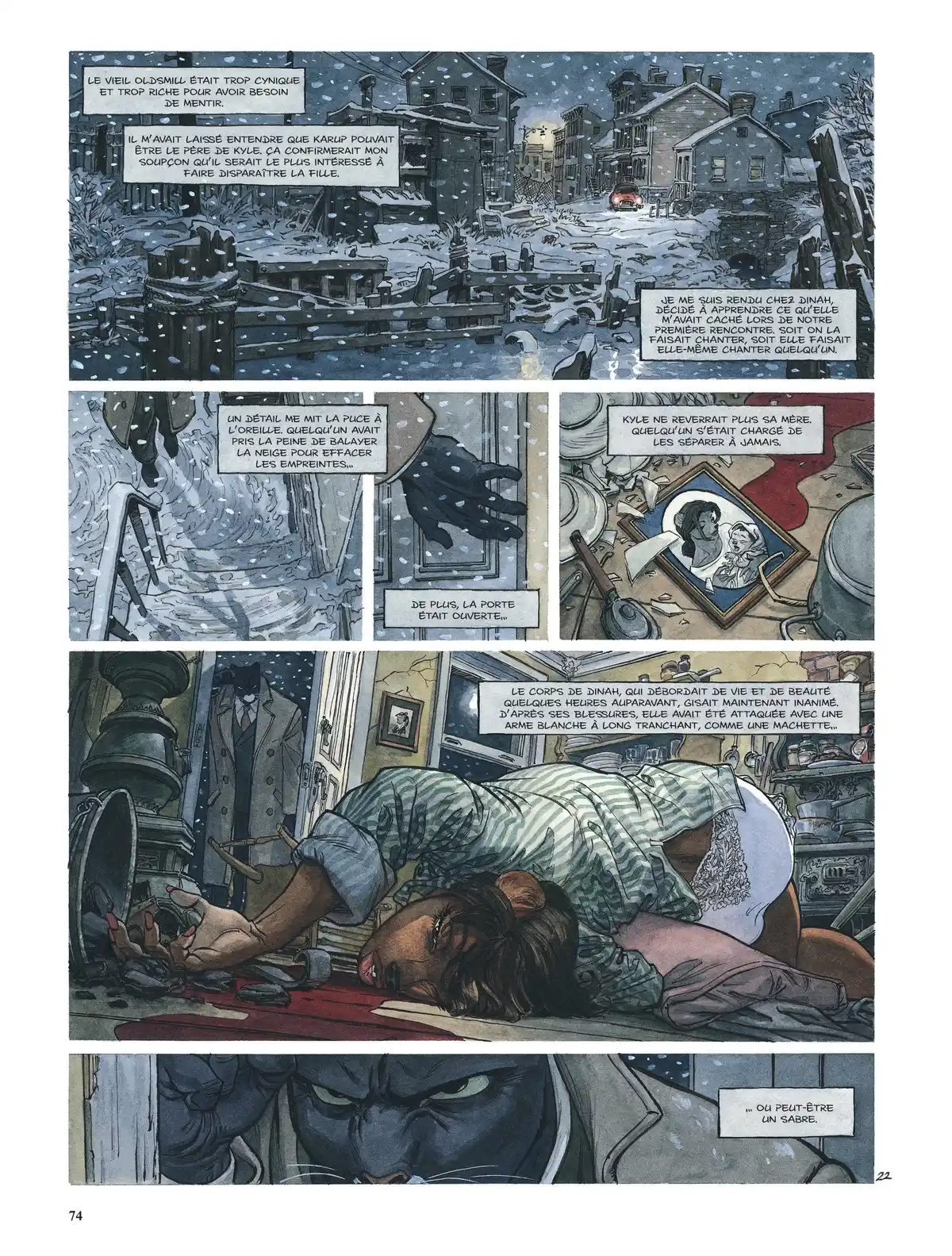 Blacksad Volume 1 page 73