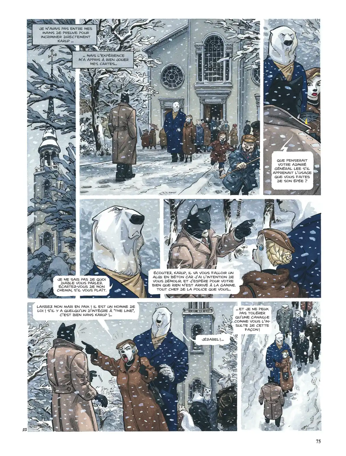 Blacksad Volume 1 page 74