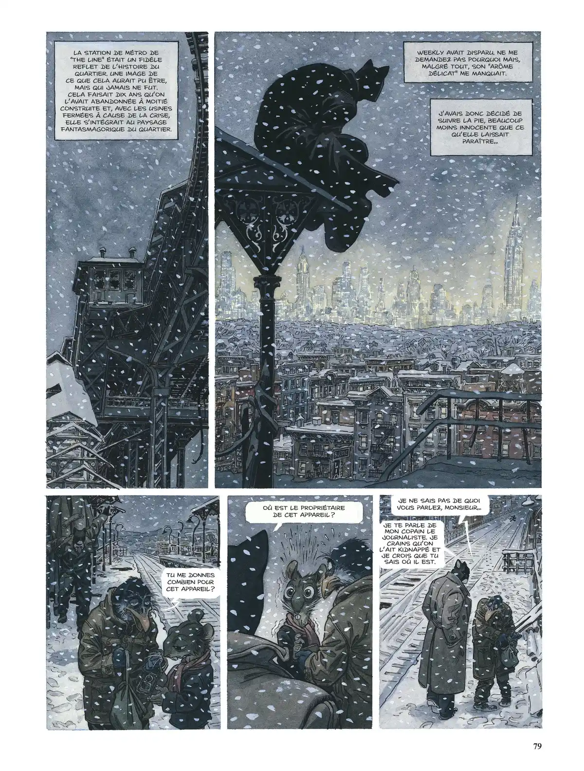 Blacksad Volume 1 page 78