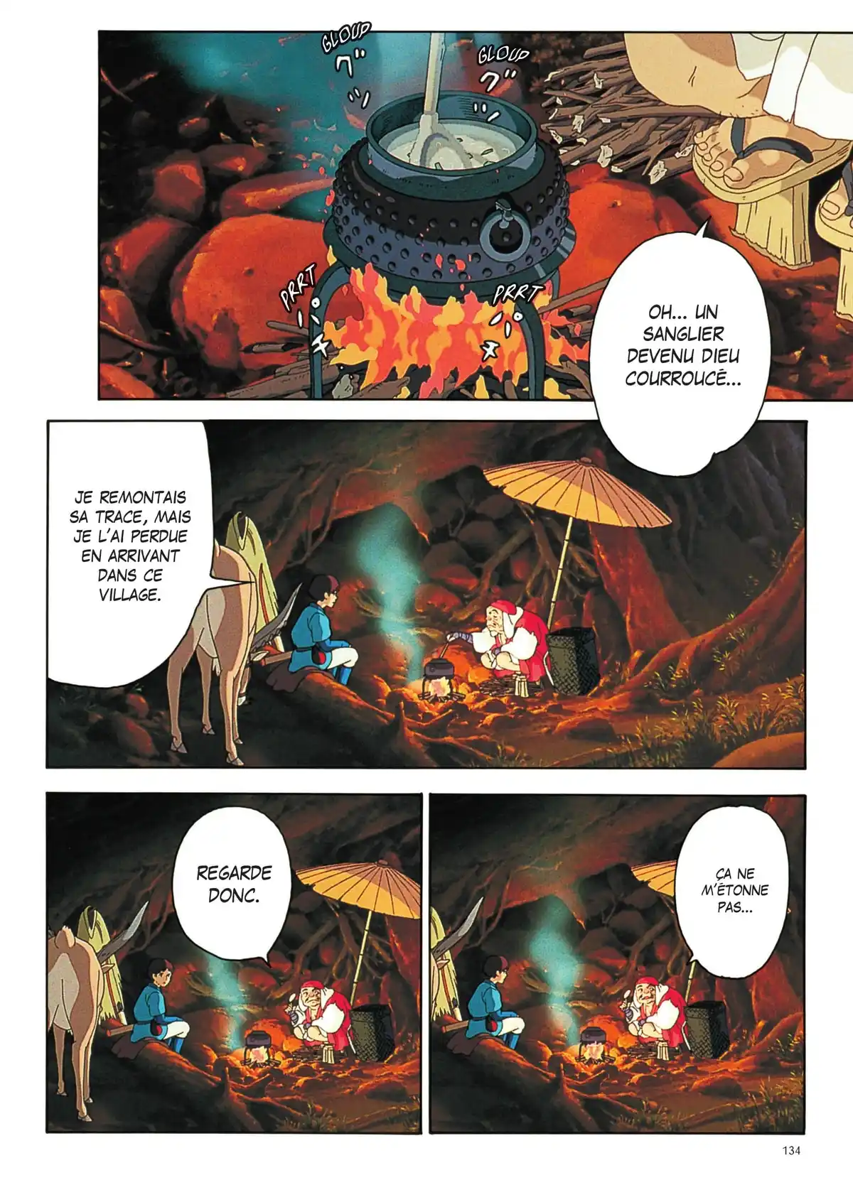 Princesse Mononoké Volume 1 page 132
