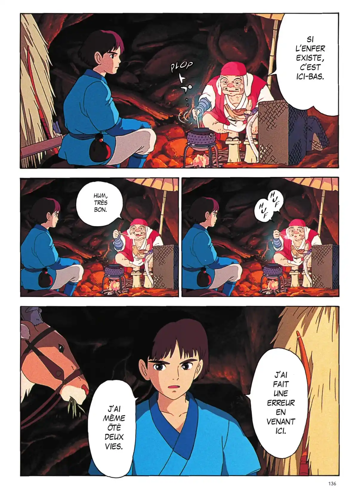 Princesse Mononoké Volume 1 page 134
