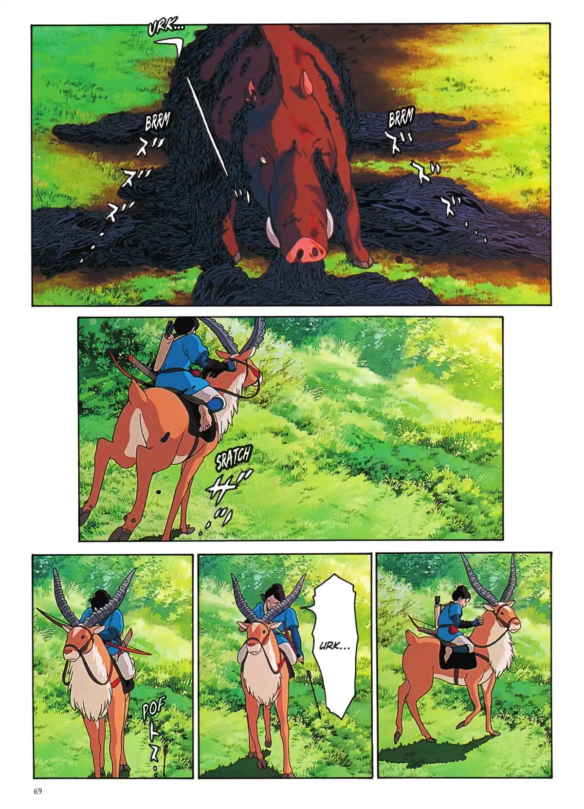 Princesse Mononoké Volume 1 page 68