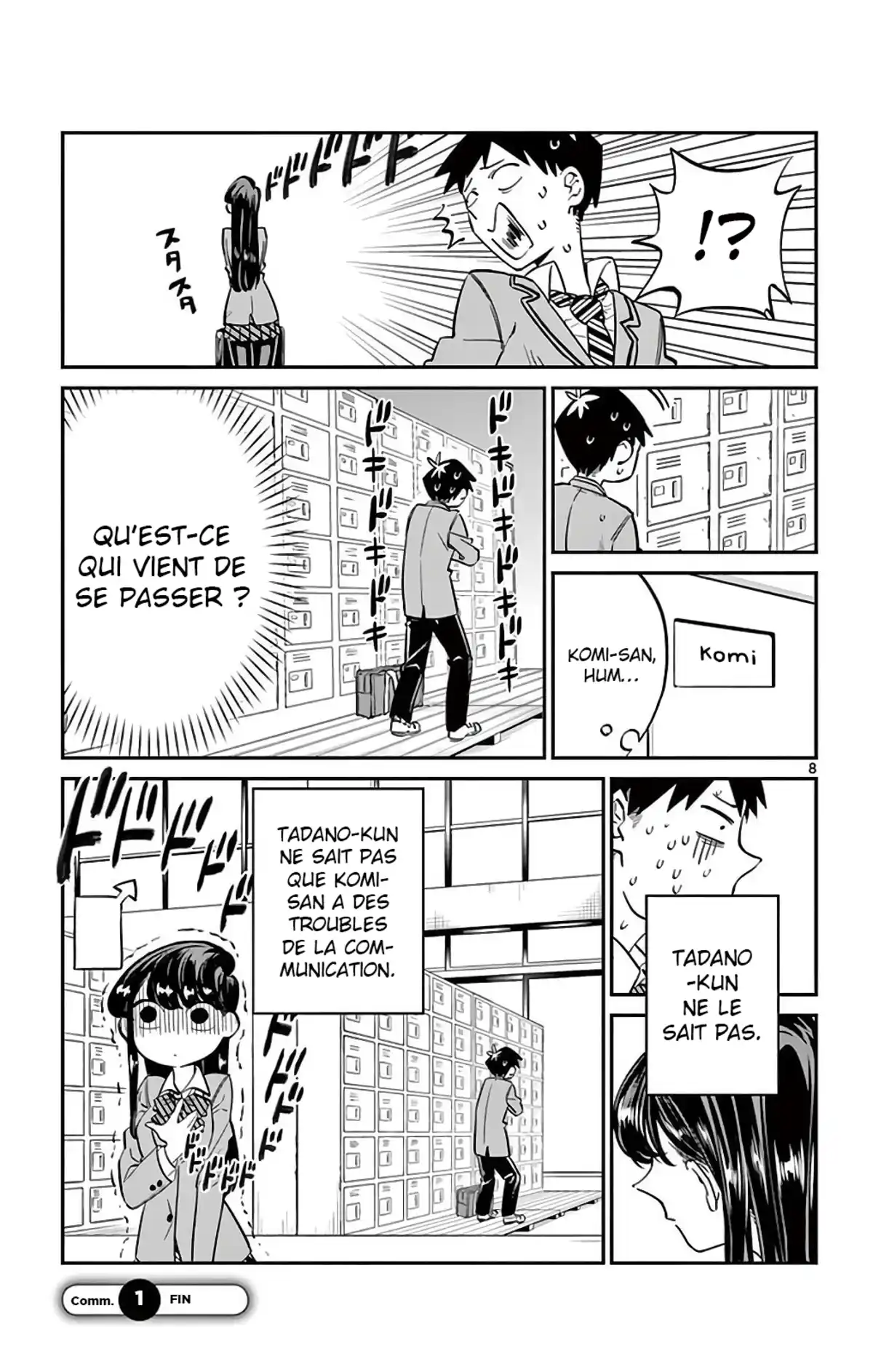 Komi-san wa Commu-shou desu. Volume 1 page 10