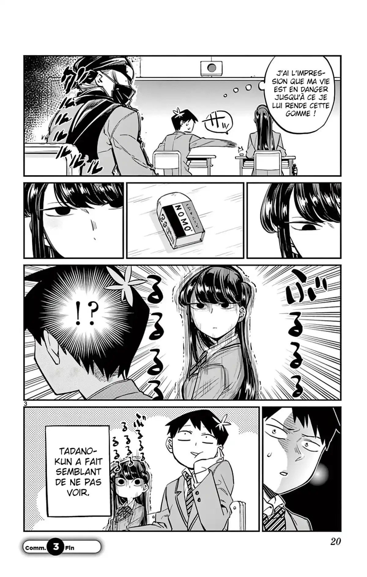 Komi-san wa Commu-shou desu. Volume 1 page 21