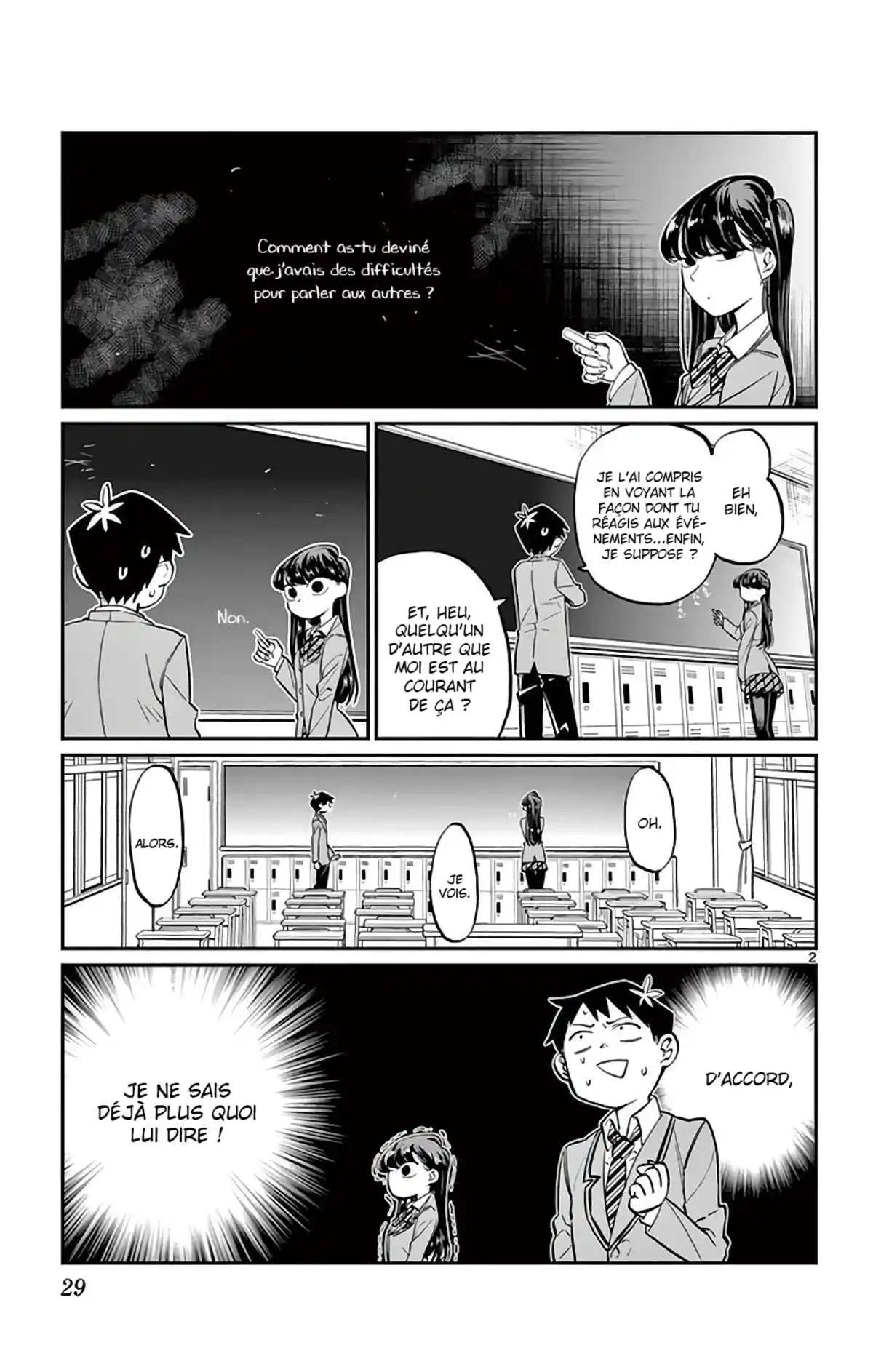 Komi-san wa Commu-shou desu. Volume 1 page 30