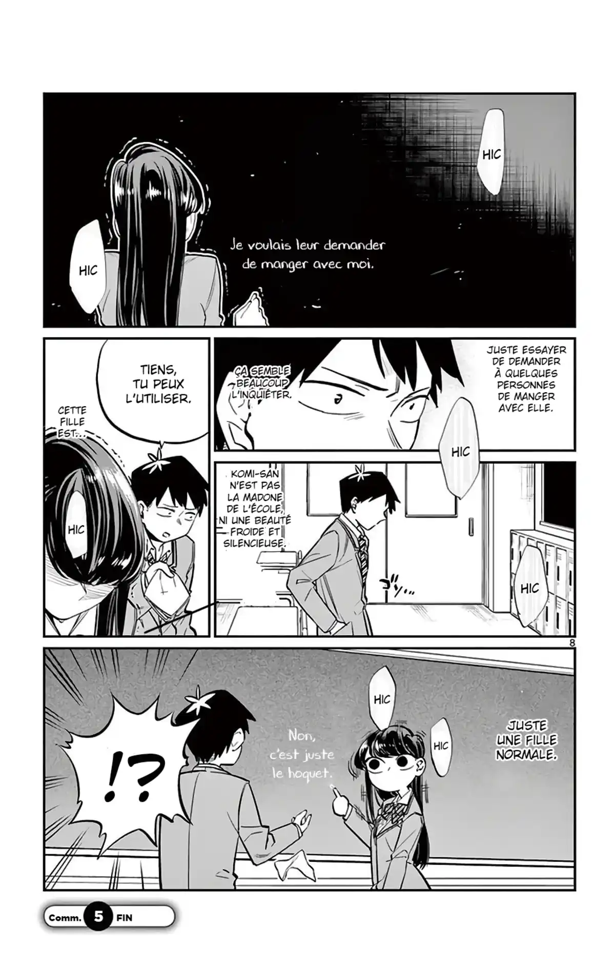 Komi-san wa Commu-shou desu. Volume 1 page 36