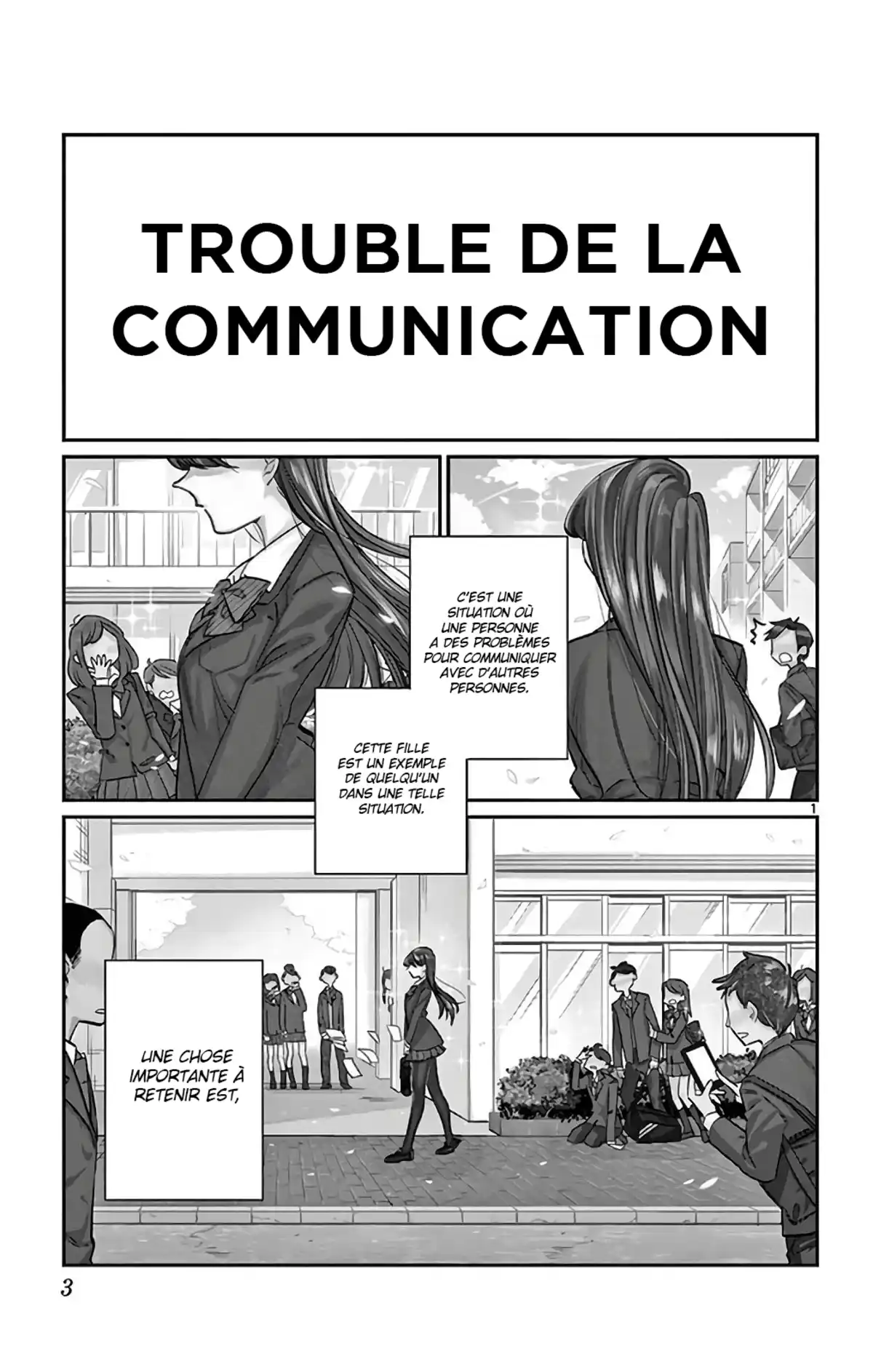 Komi-san wa Commu-shou desu. Volume 1 page 4