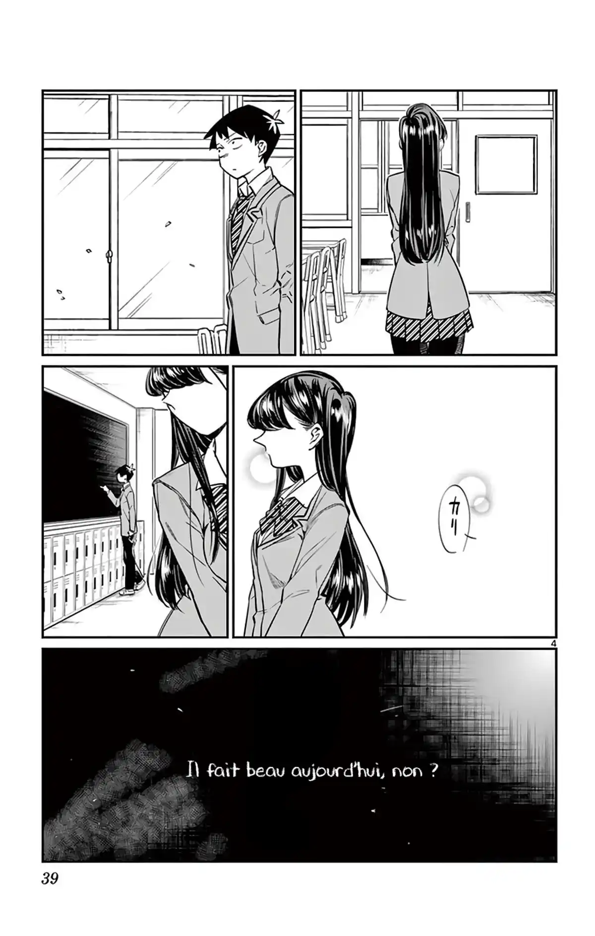 Komi-san wa Commu-shou desu. Volume 1 page 40