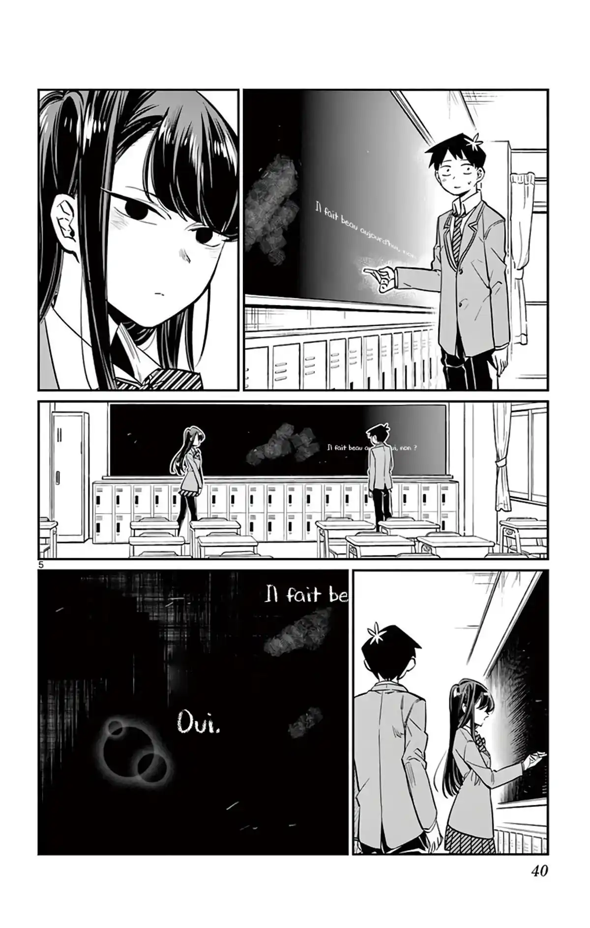 Komi-san wa Commu-shou desu. Volume 1 page 41