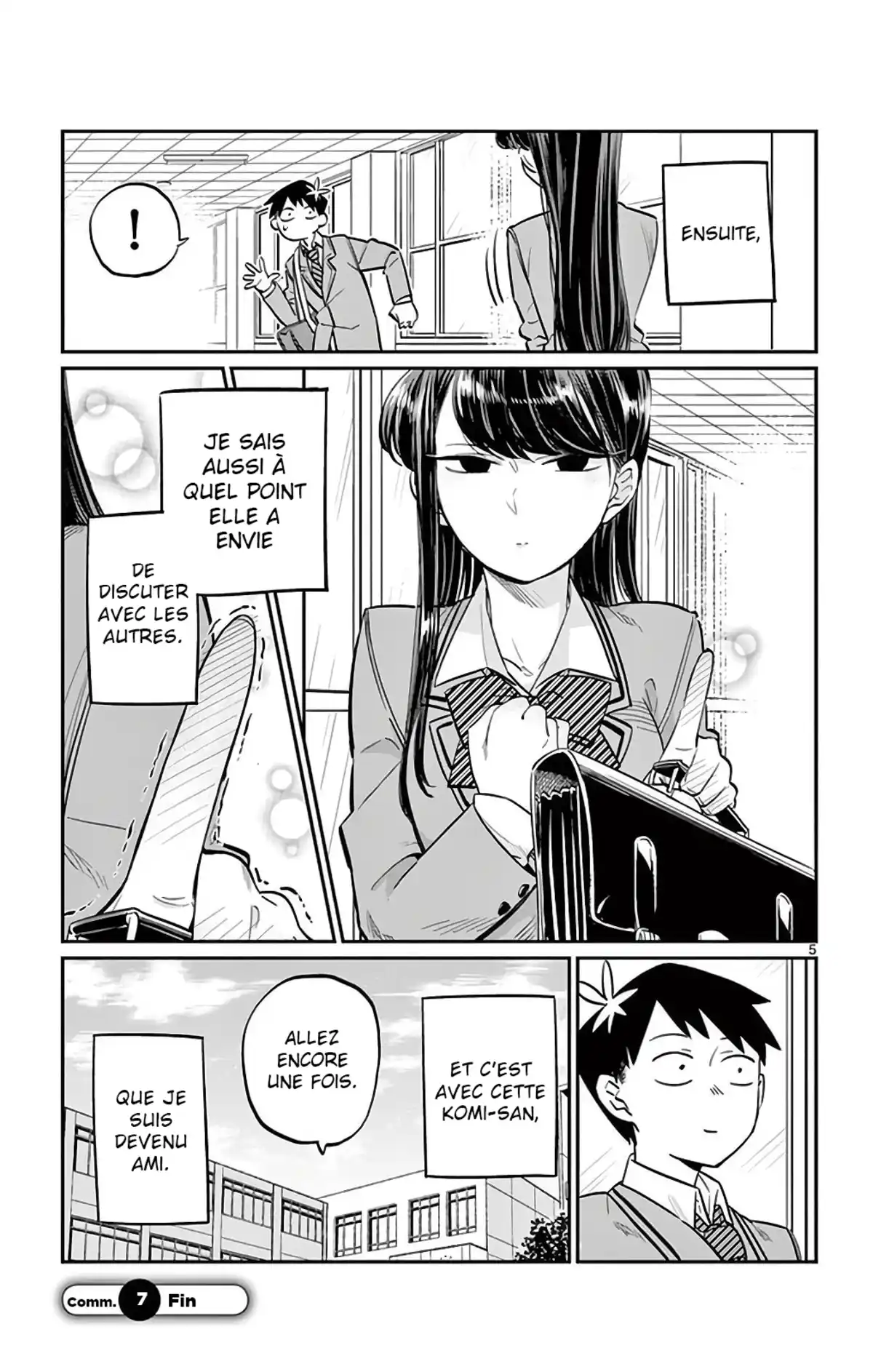 Komi-san wa Commu-shou desu. Volume 1 page 55