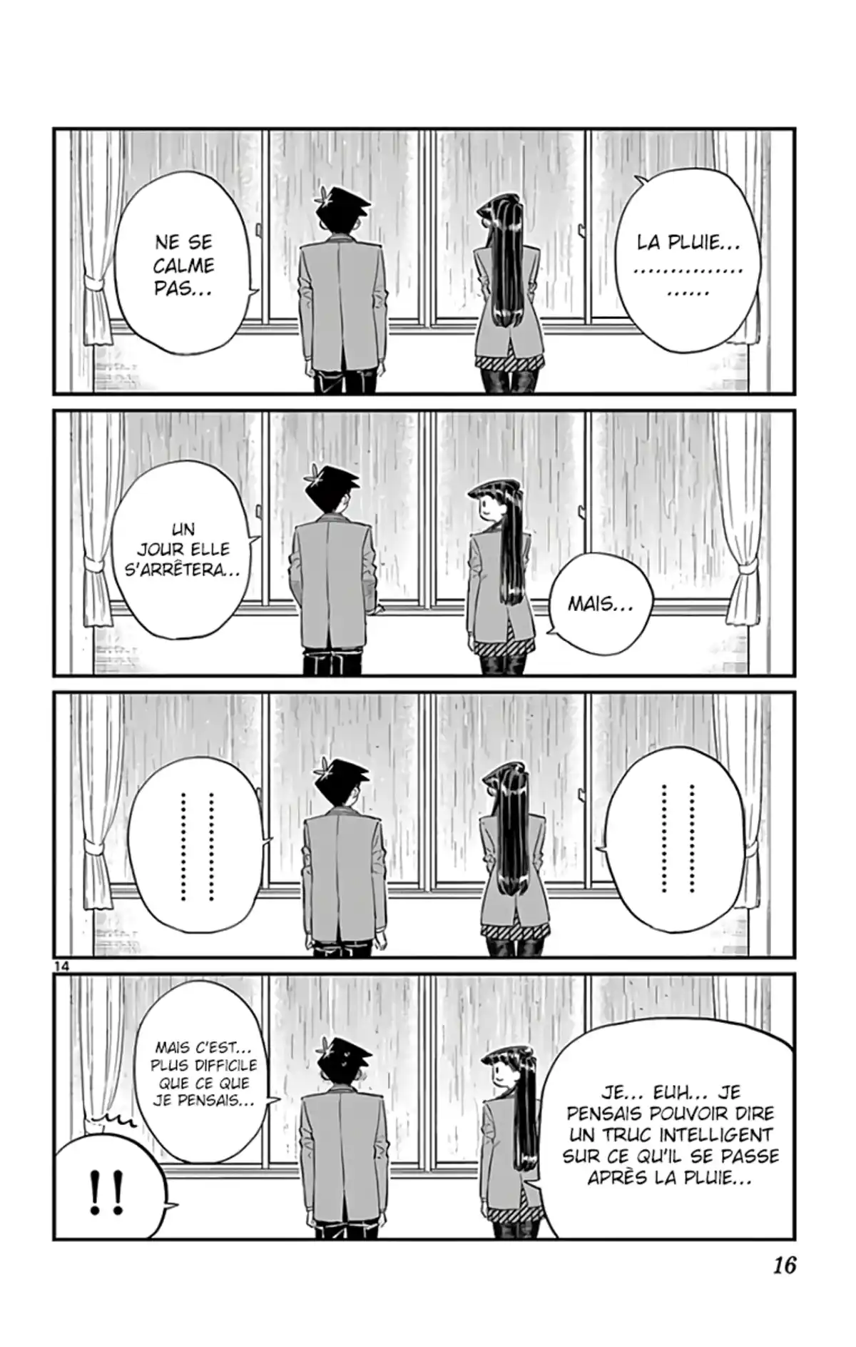 Komi-san wa Commu-shou desu. Chapitre 129 page 16