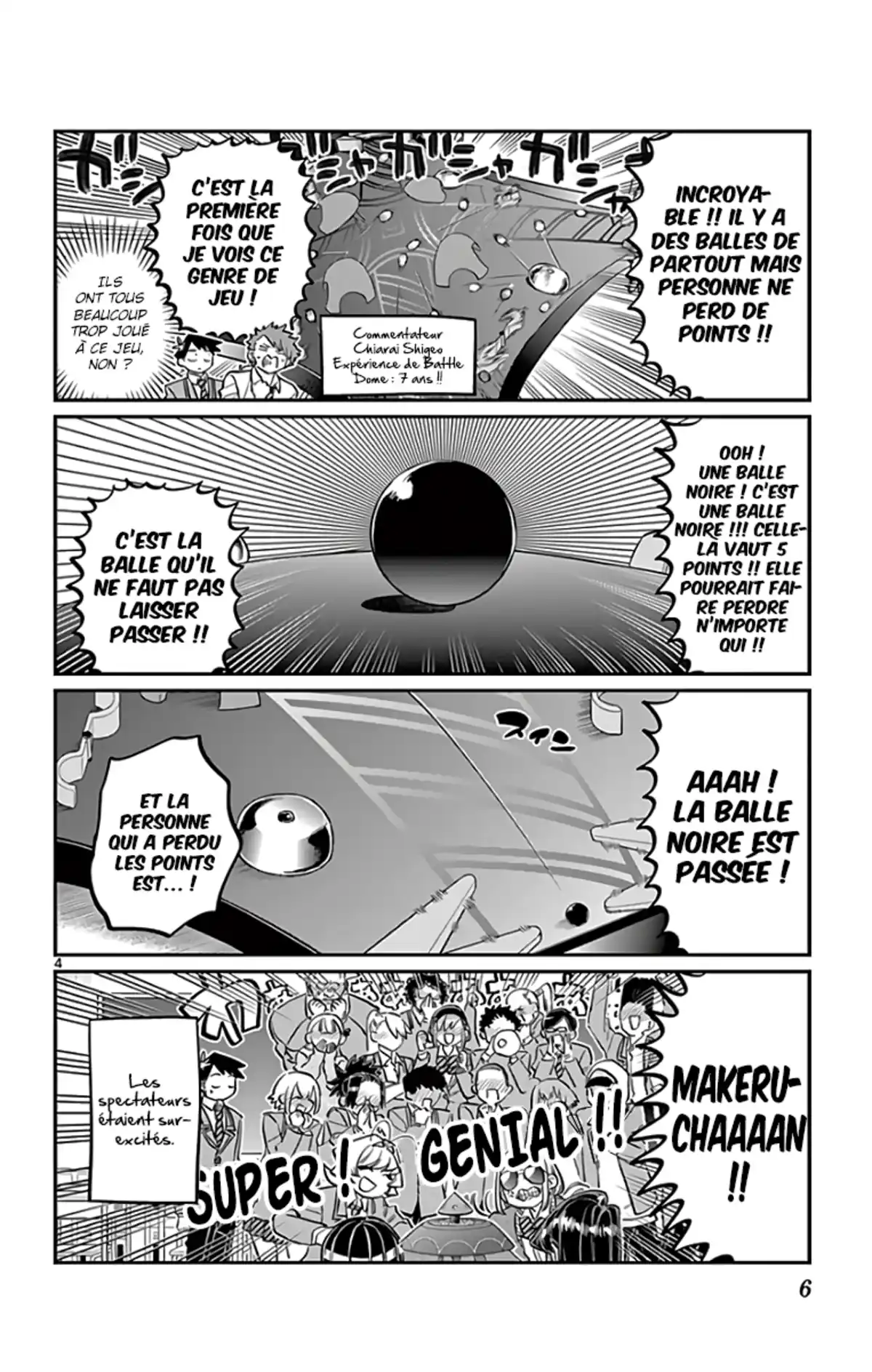 Komi-san wa Commu-shou desu. Chapitre 129 page 6