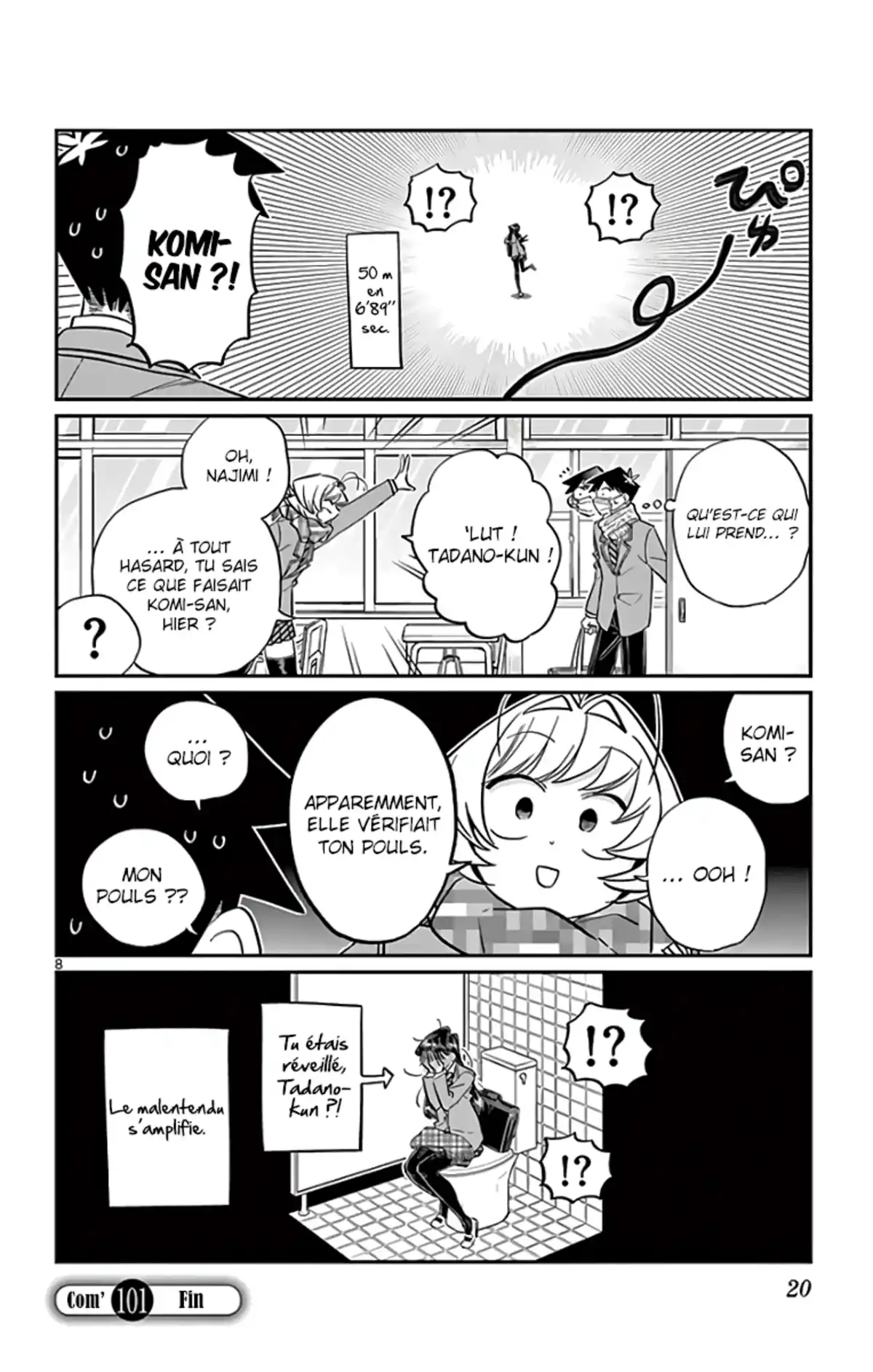 Komi-san wa Commu-shou desu. Volume 8 page 22