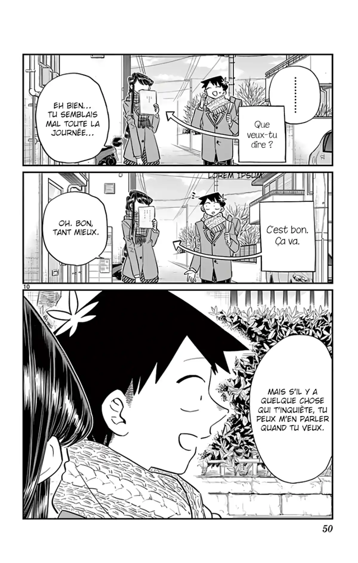 Komi-san wa Commu-shou desu. Volume 8 page 51