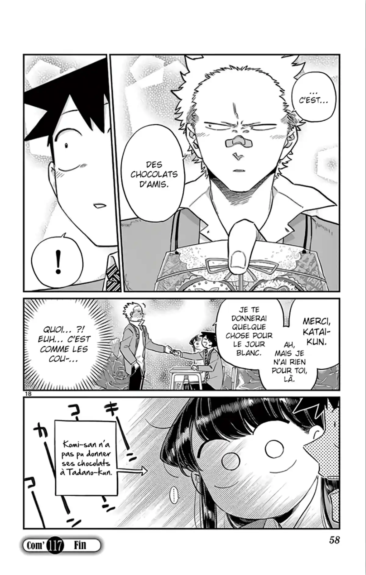 Komi-san wa Commu-shou desu. Chapitre 117 page 19