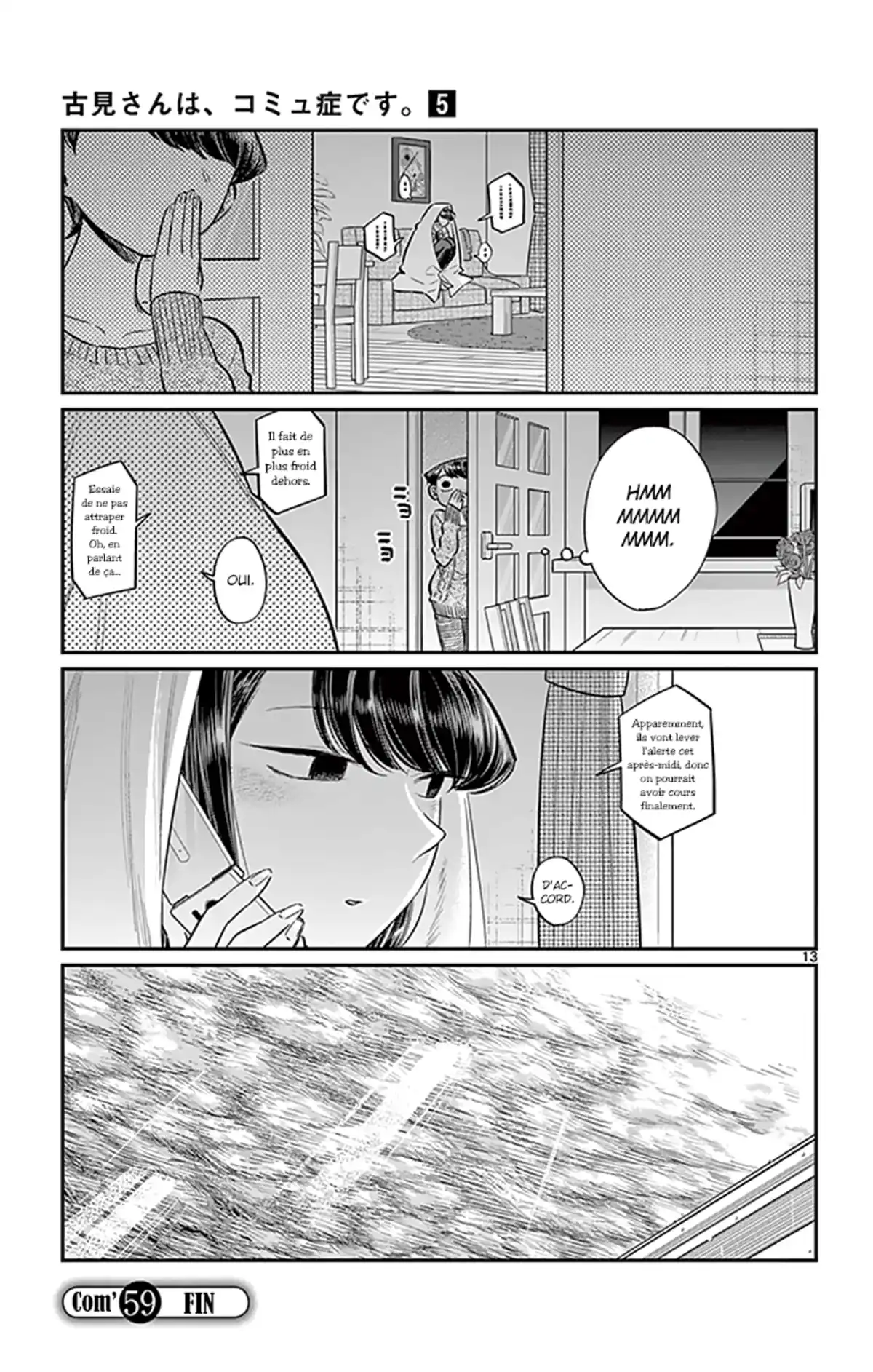 Komi-san wa Commu-shou desu. Volume 5 page 36