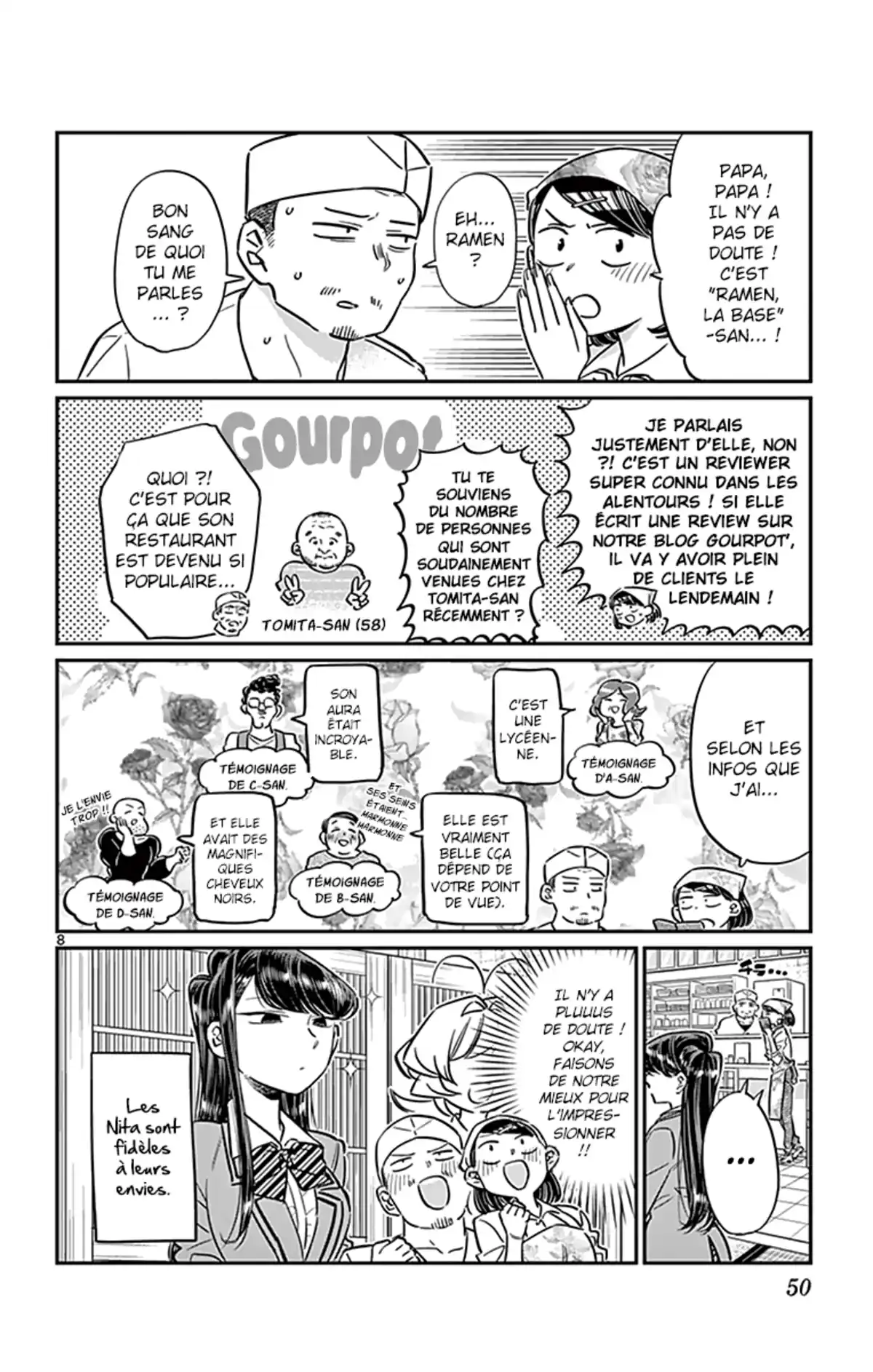 Komi-san wa Commu-shou desu. Volume 5 page 51