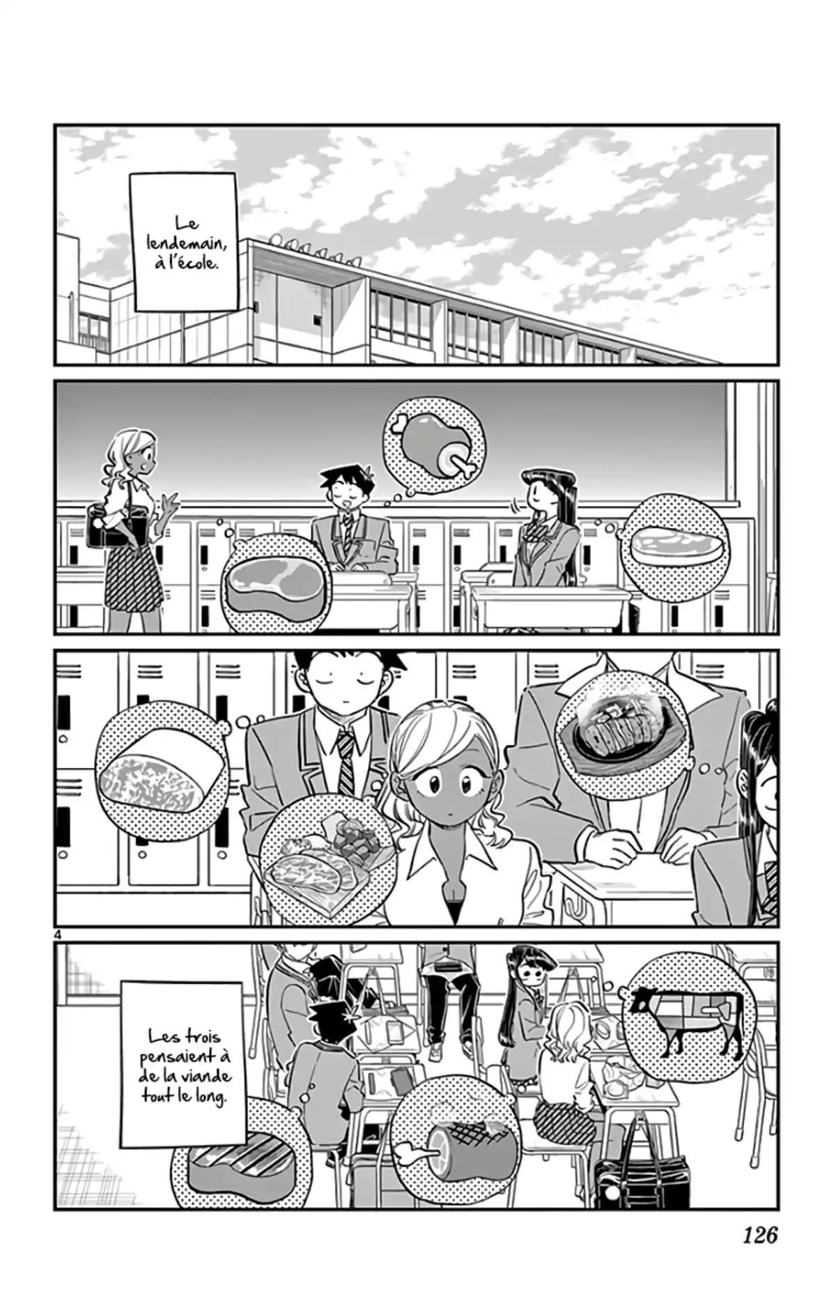 Komi-san wa Commu-shou desu. Chapitre 139 page 4