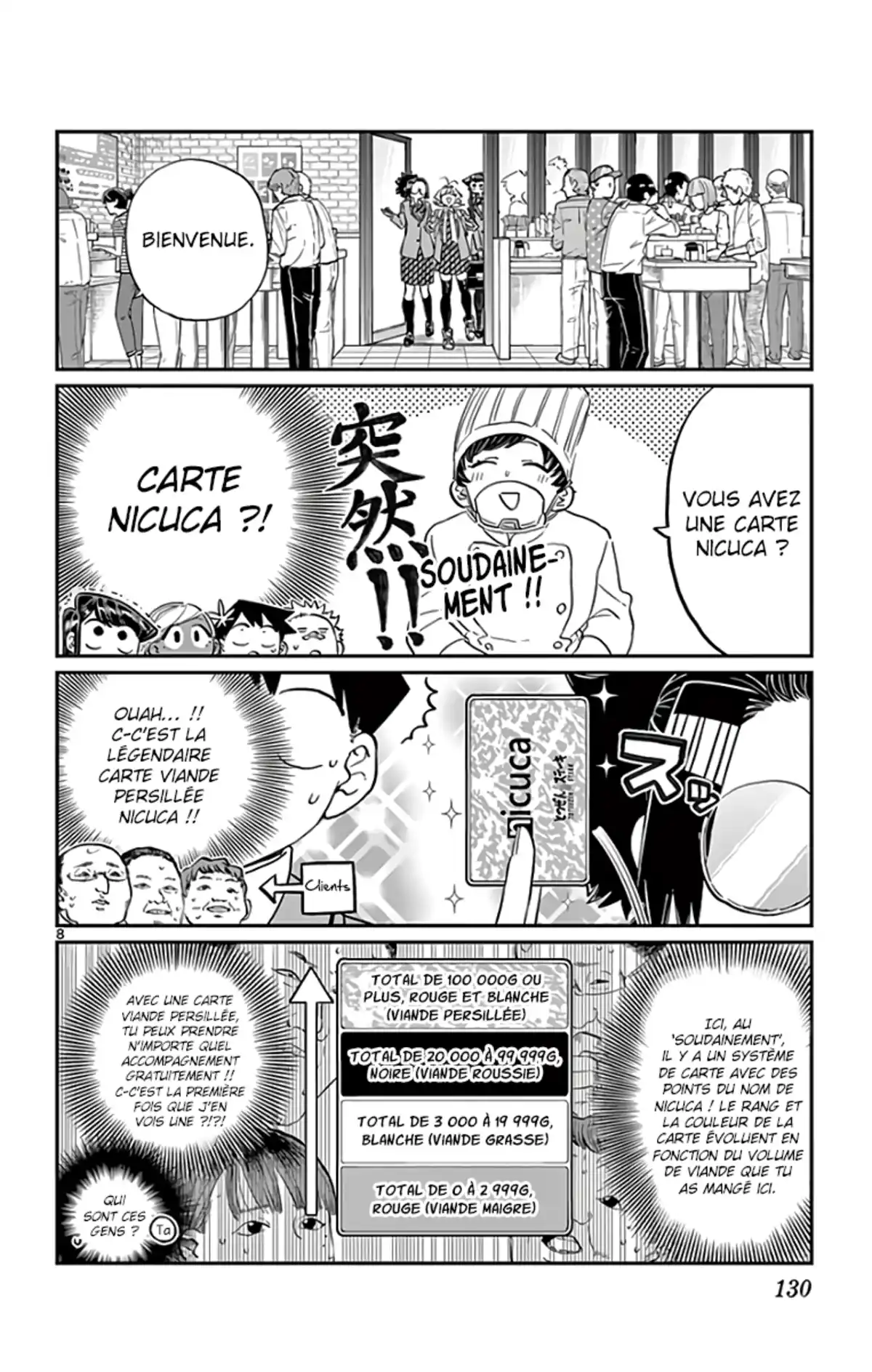 Komi-san wa Commu-shou desu. Chapitre 139 page 8