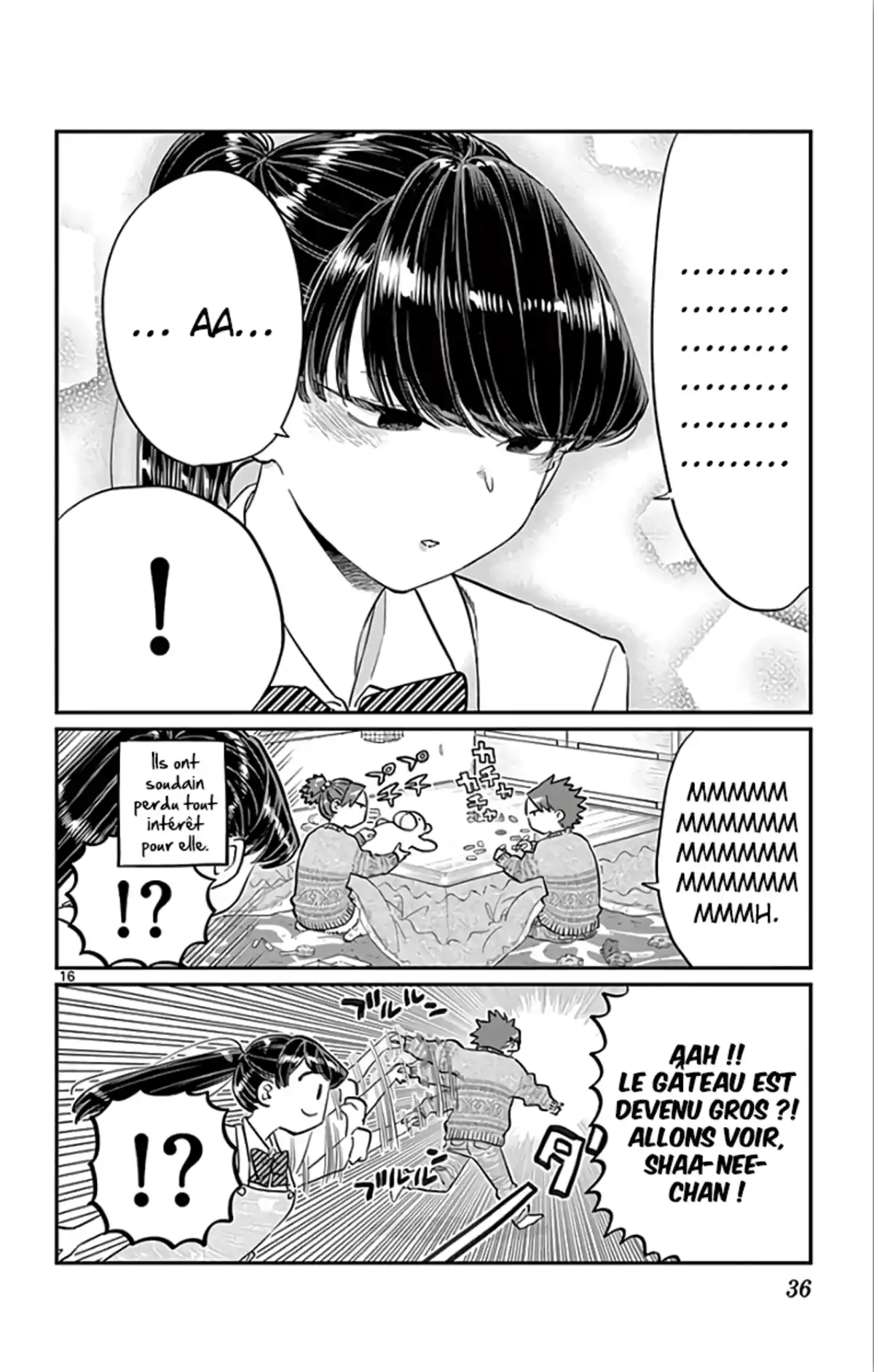 Komi-san wa Commu-shou desu. Chapitre 116 page 16