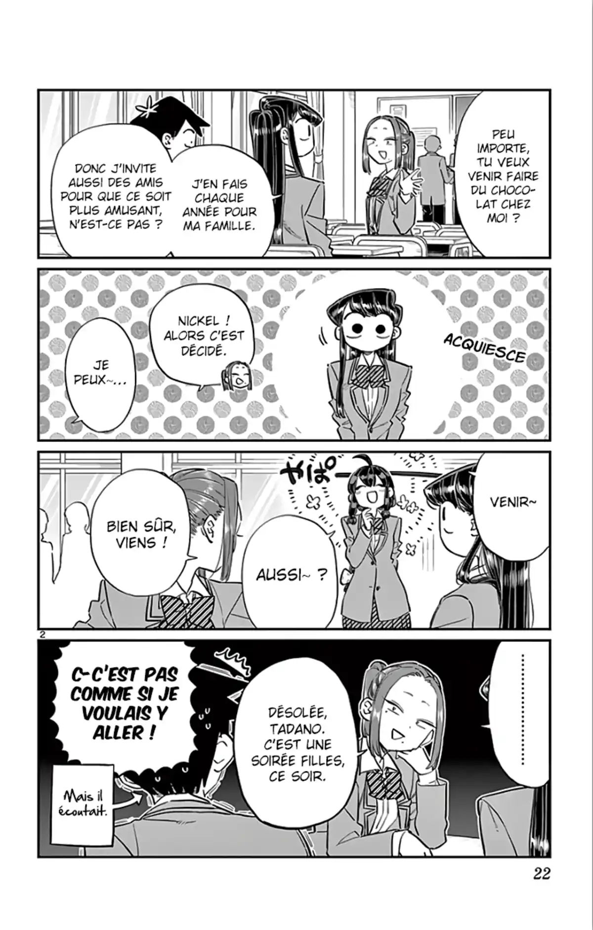 Komi-san wa Commu-shou desu. Chapitre 116 page 2