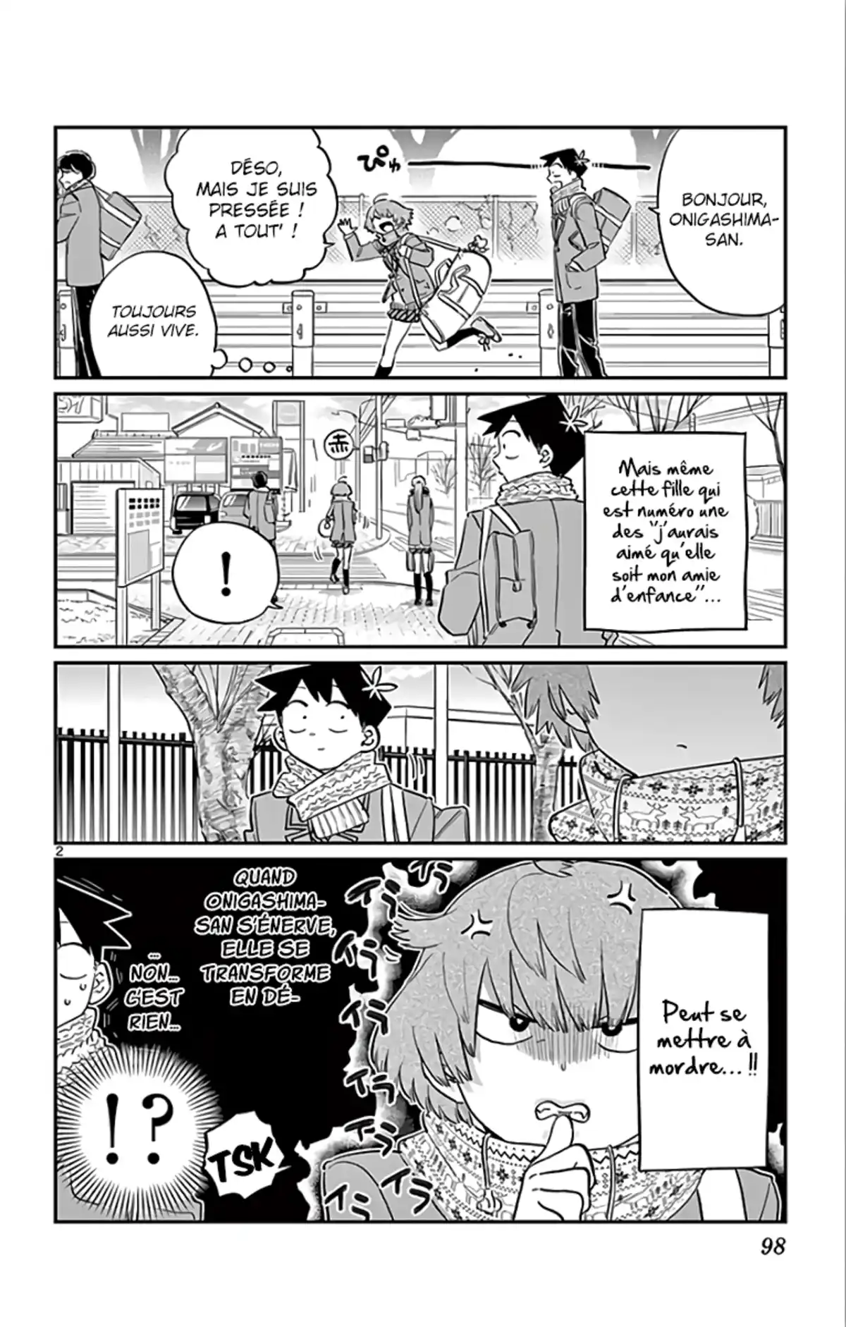 Komi-san wa Commu-shou desu. Chapitre 121 page 2