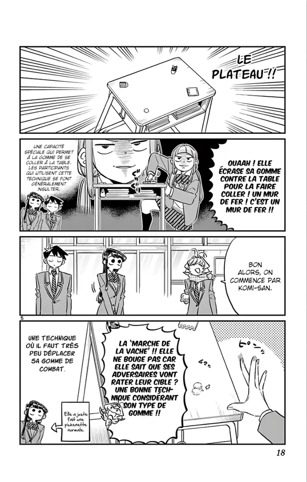 Komi-san wa Commu-shou desu. Chapitre 115 page 5