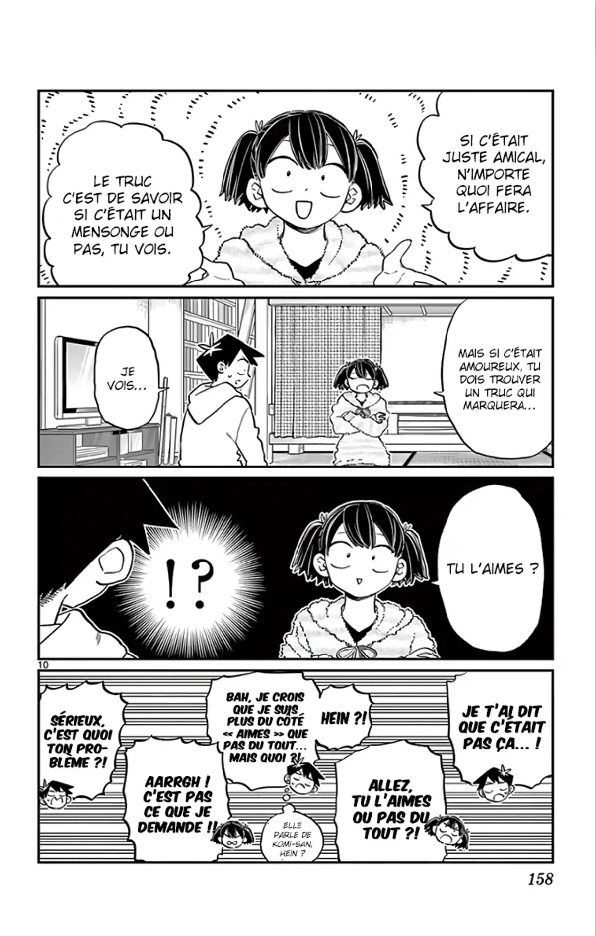 Komi-san wa Commu-shou desu. Chapitre 126 page 10