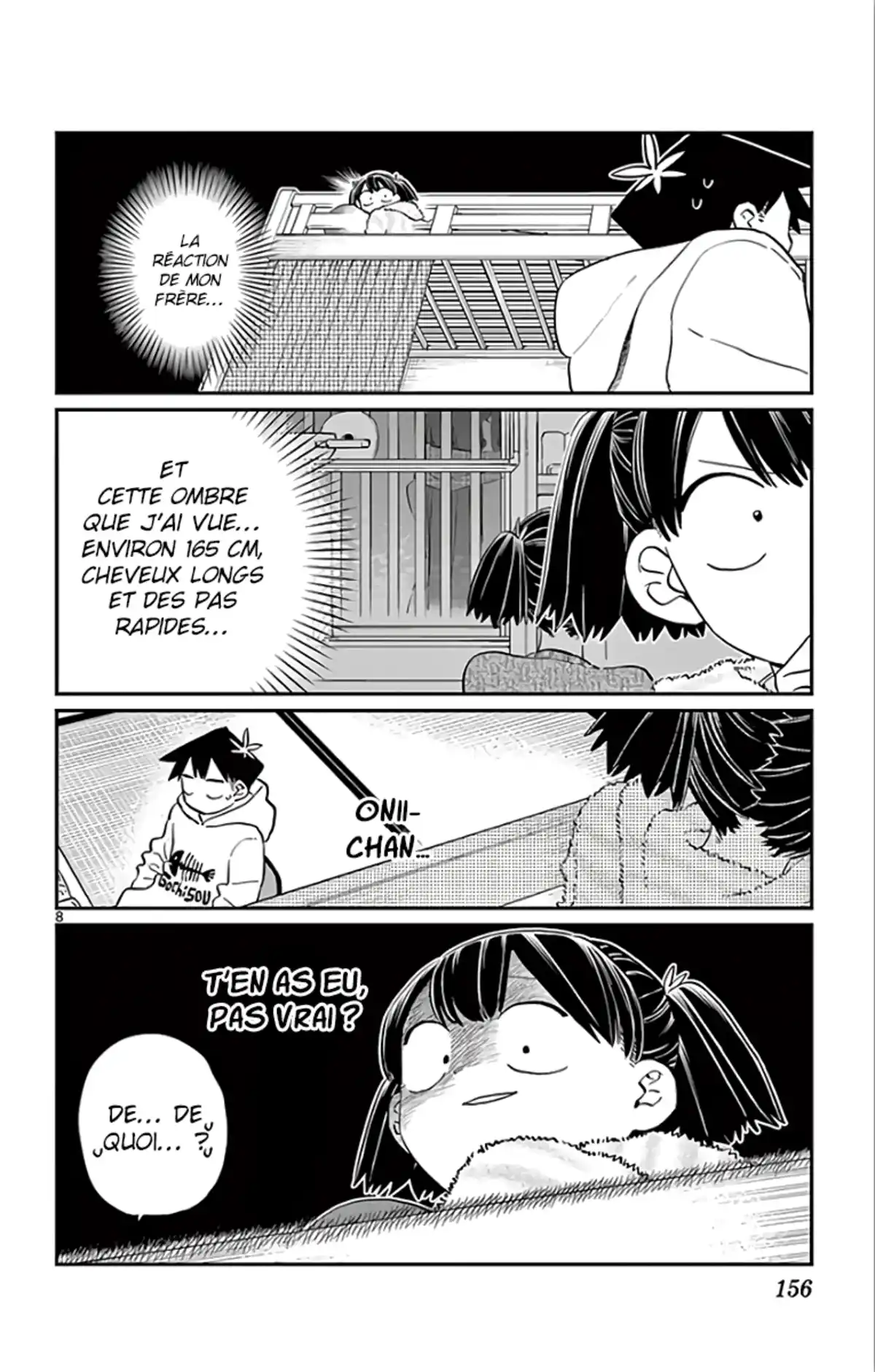 Komi-san wa Commu-shou desu. Chapitre 126 page 8