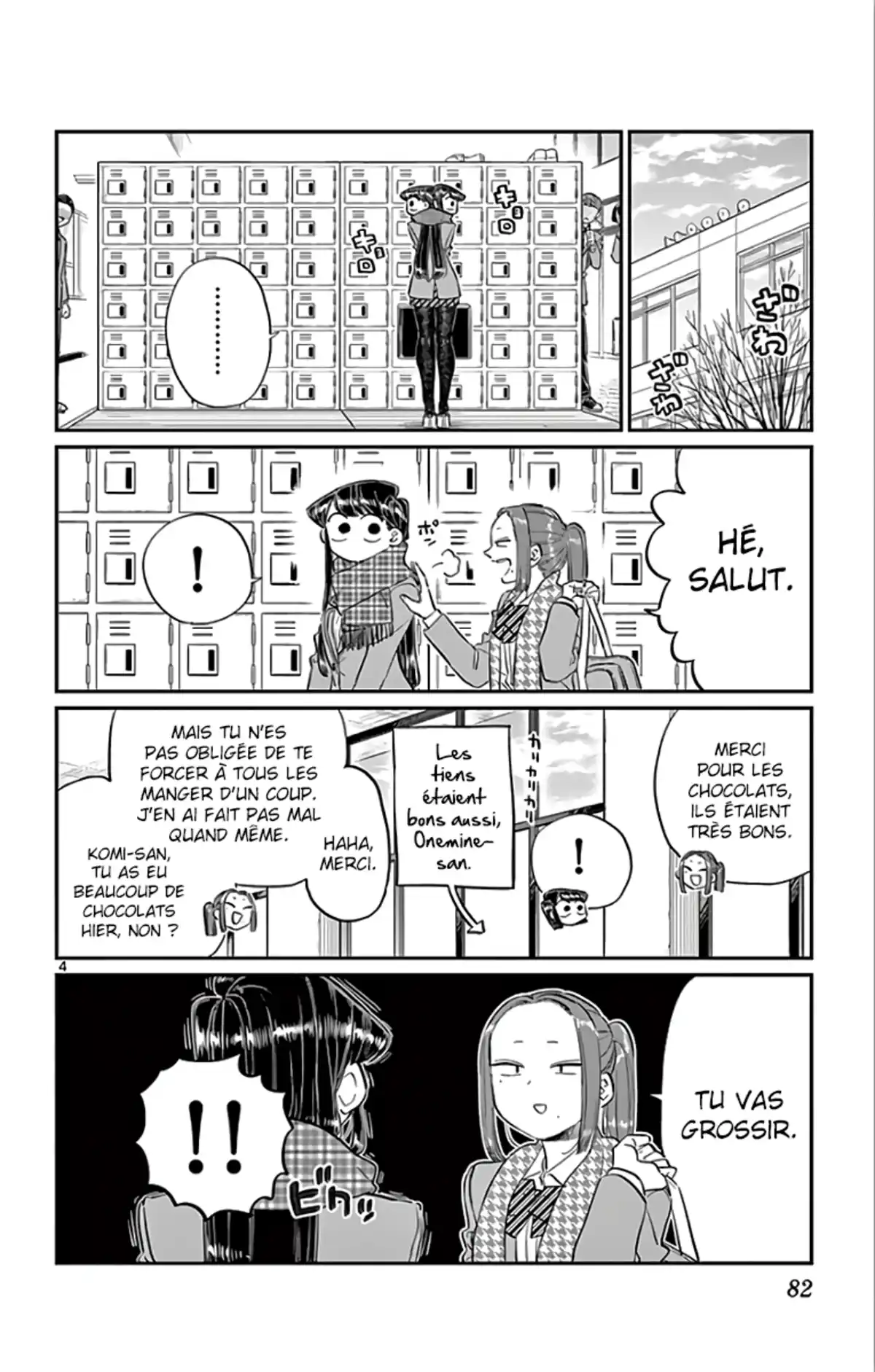 Komi-san wa Commu-shou desu. Chapitre 119 page 4