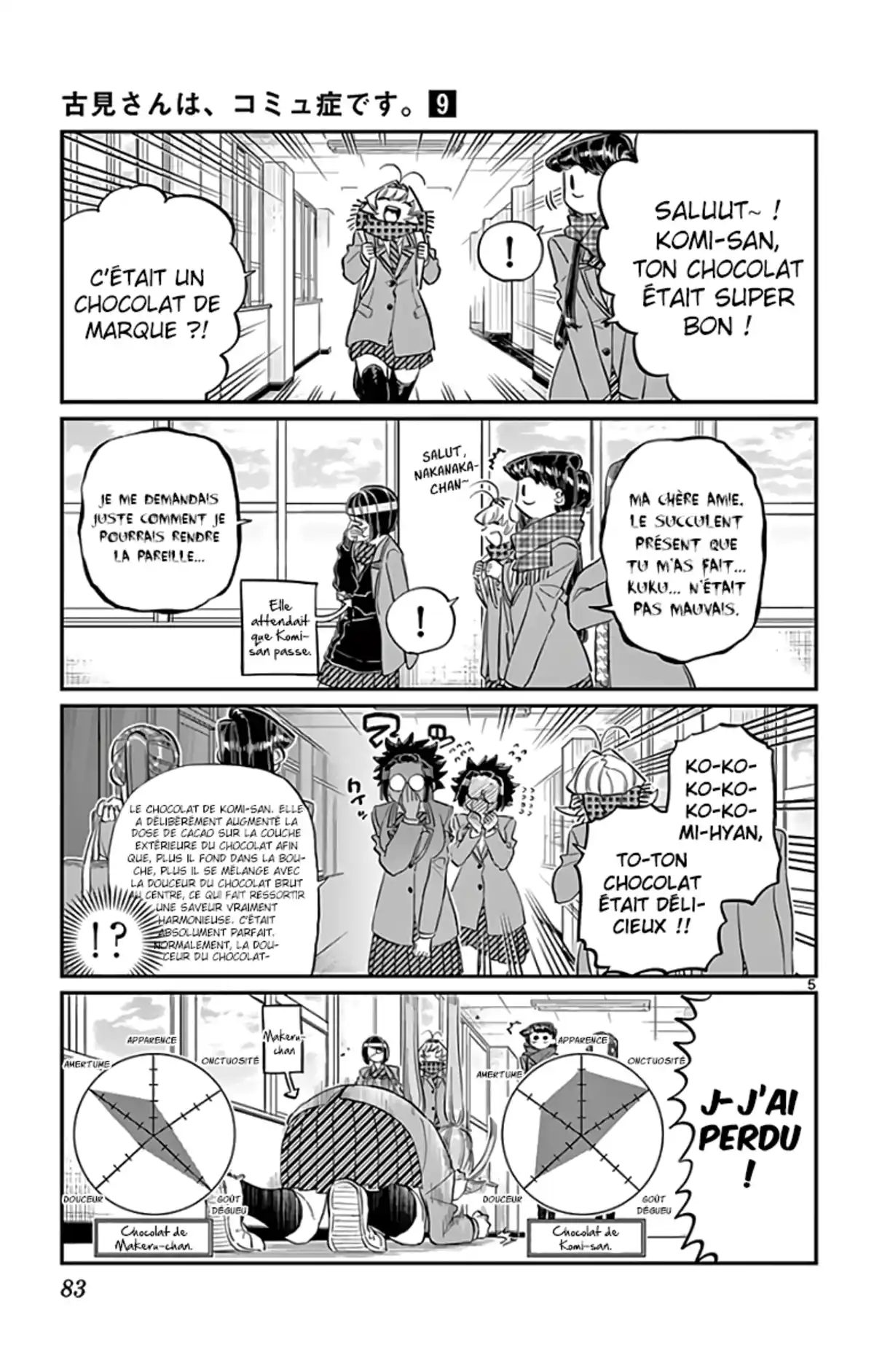 Komi-san wa Commu-shou desu. Chapitre 119 page 5