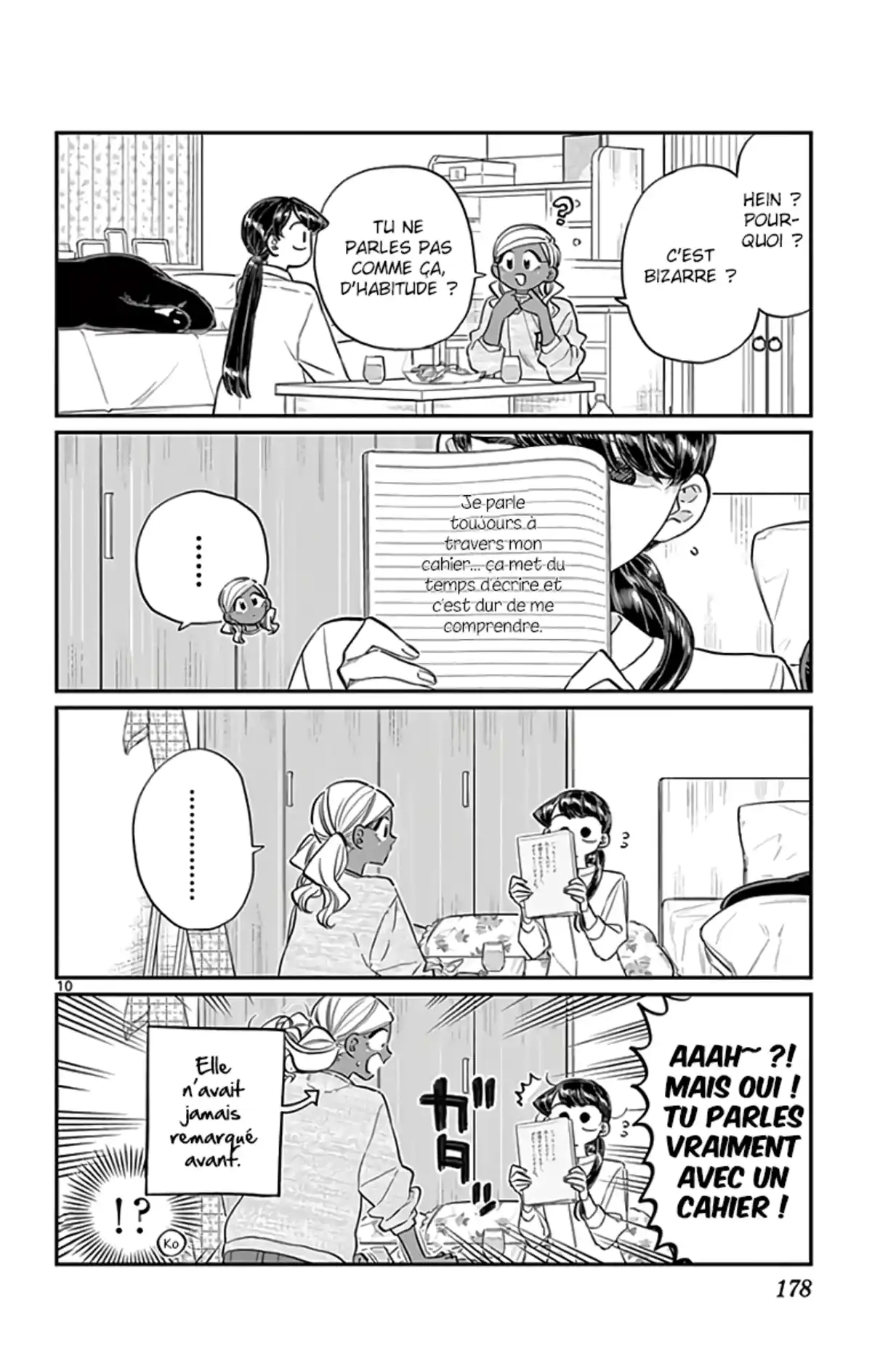 Komi-san wa Commu-shou desu. Chapitre 142 page 10