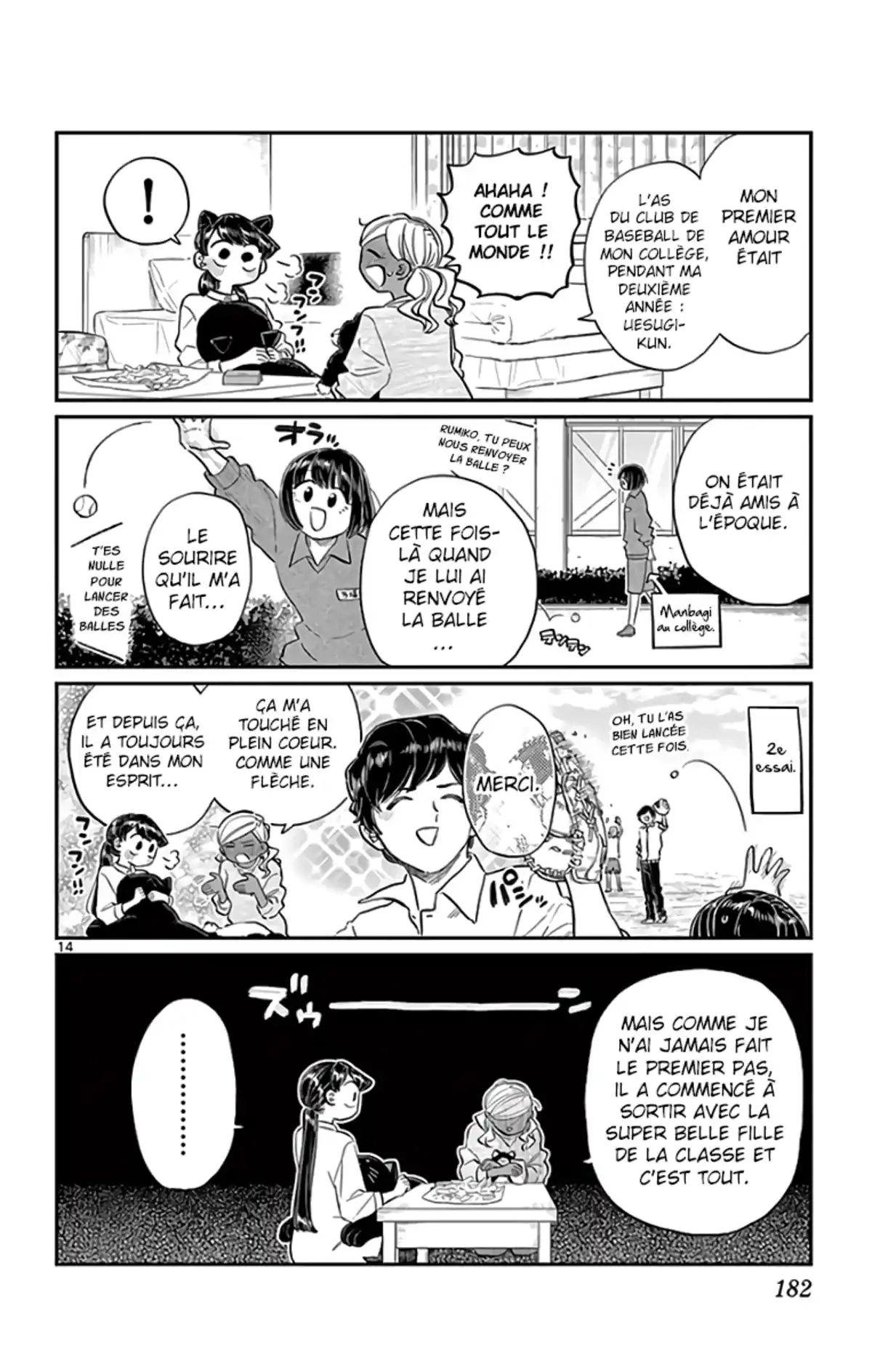 Komi-san wa Commu-shou desu. Chapitre 142 page 14