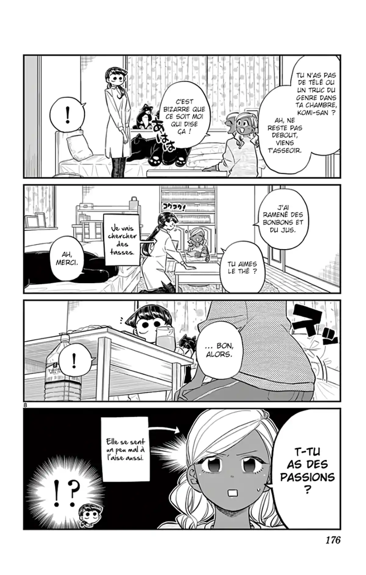 Komi-san wa Commu-shou desu. Chapitre 142 page 8