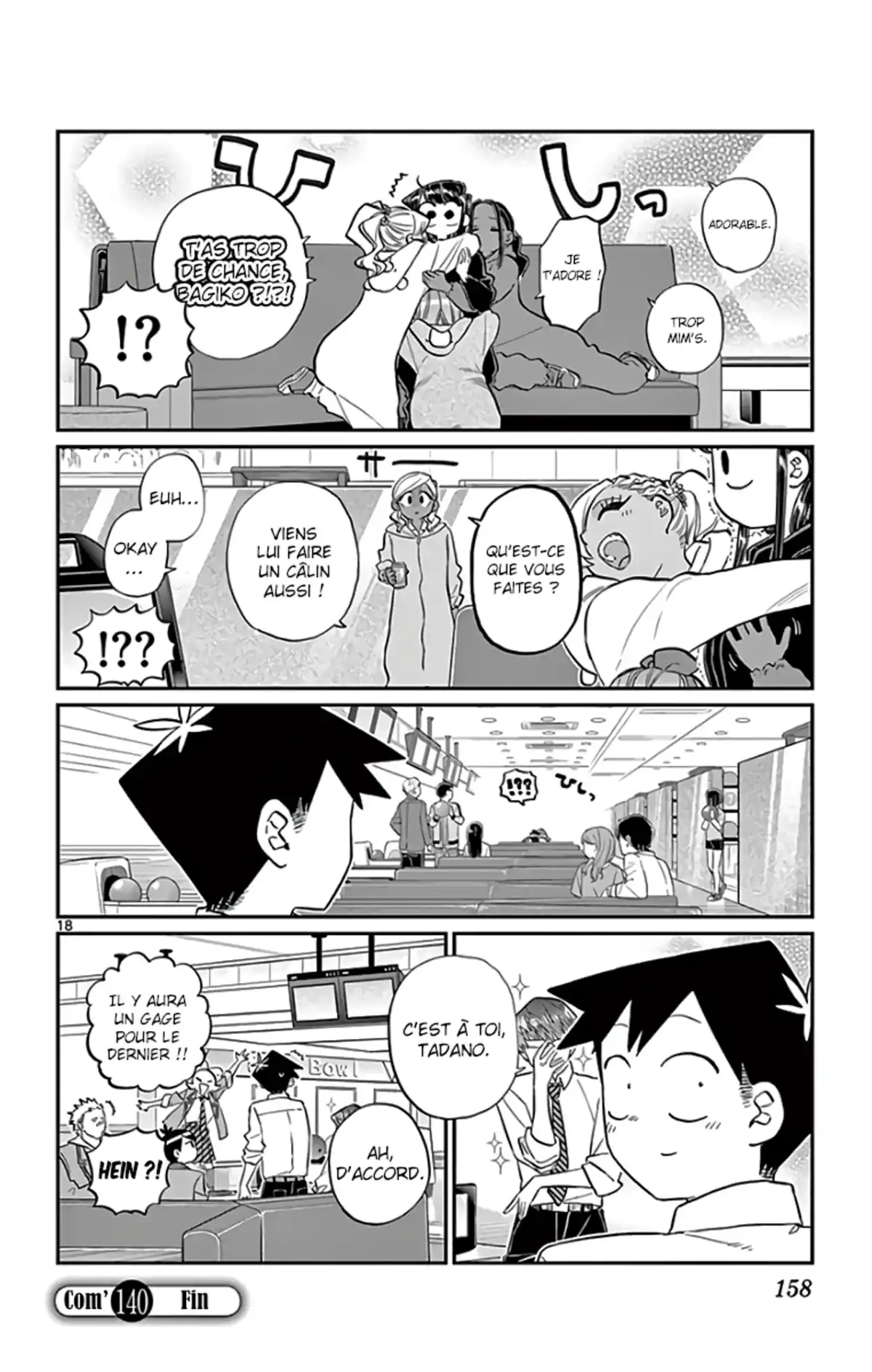 Komi-san wa Commu-shou desu. Chapitre 140 page 18