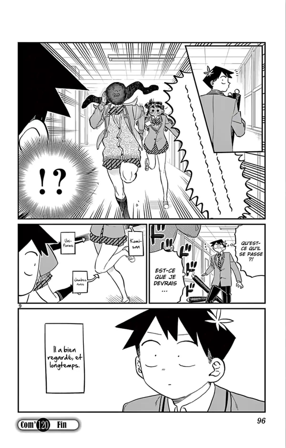 Komi-san wa Commu-shou desu. Chapitre 120 page 9